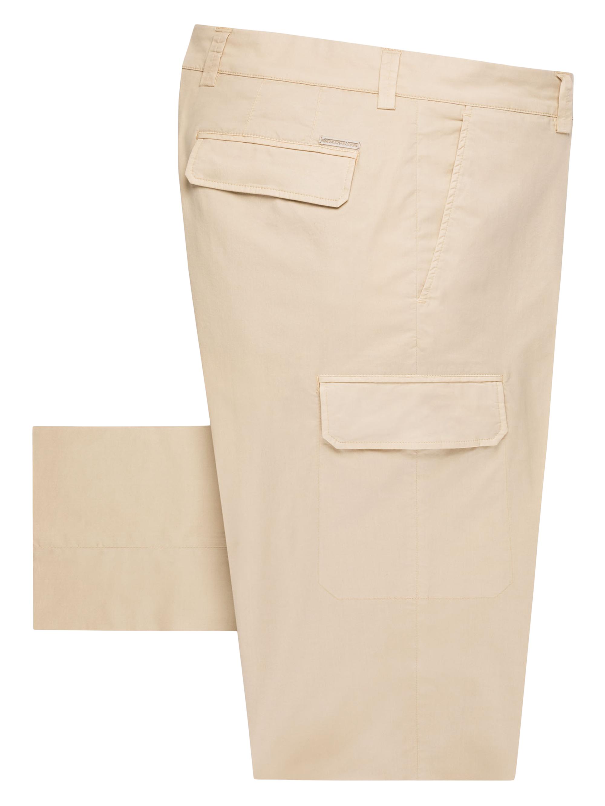 Stefano Ricci Men's Cotton Blend Sports Trousers - Light Beige
