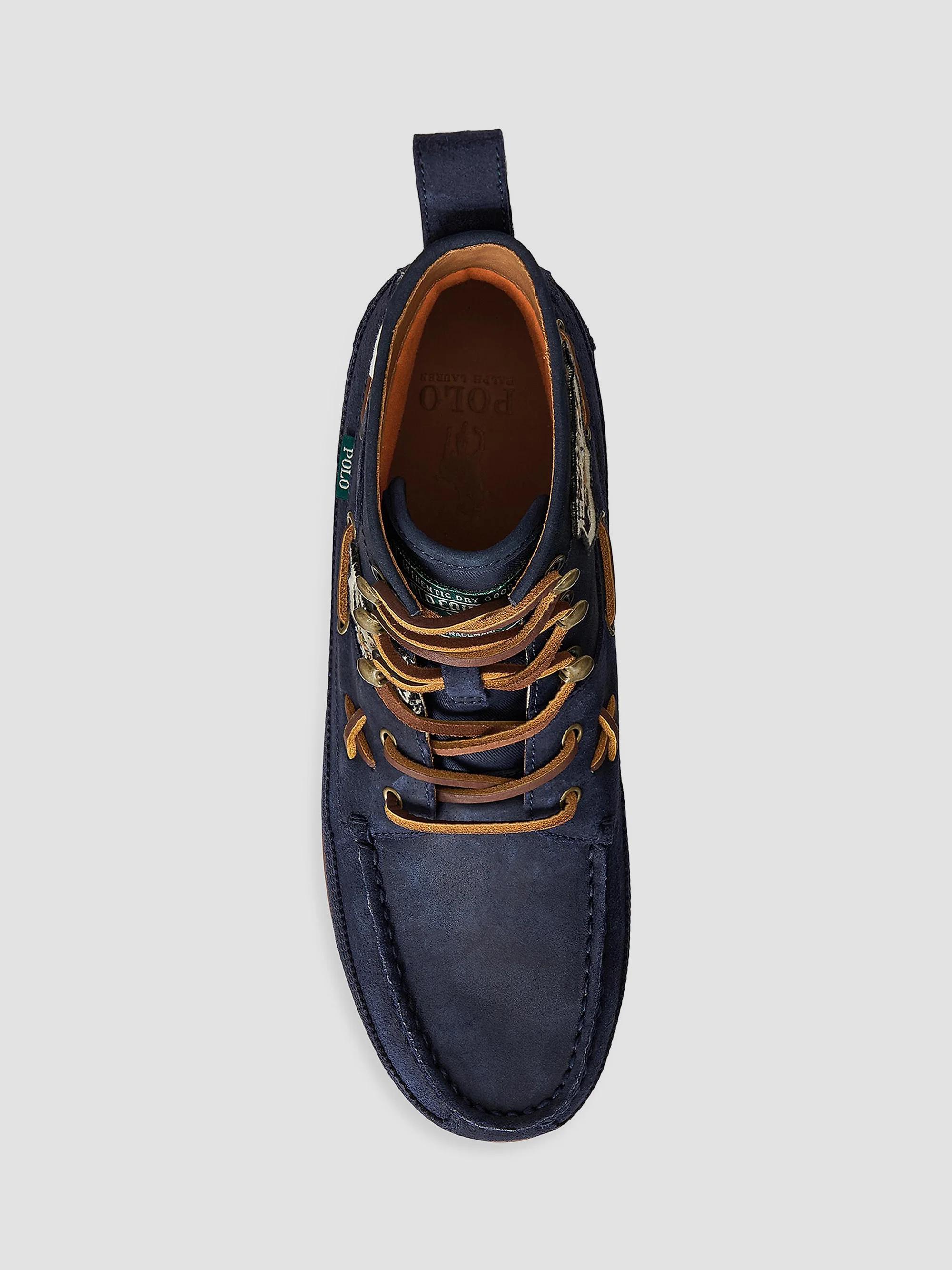 Polo Ralph Lauren Patchwork Suede High-Top Boots | Saks  display picture 1