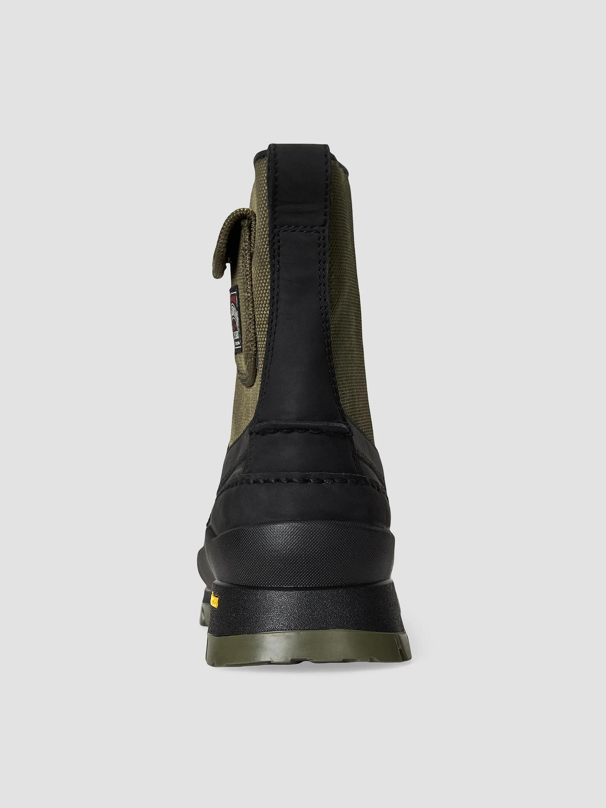 Polo Ralph Lauren Logan Leather & Nylon Moc-Toe Boots | Saks  display picture 2