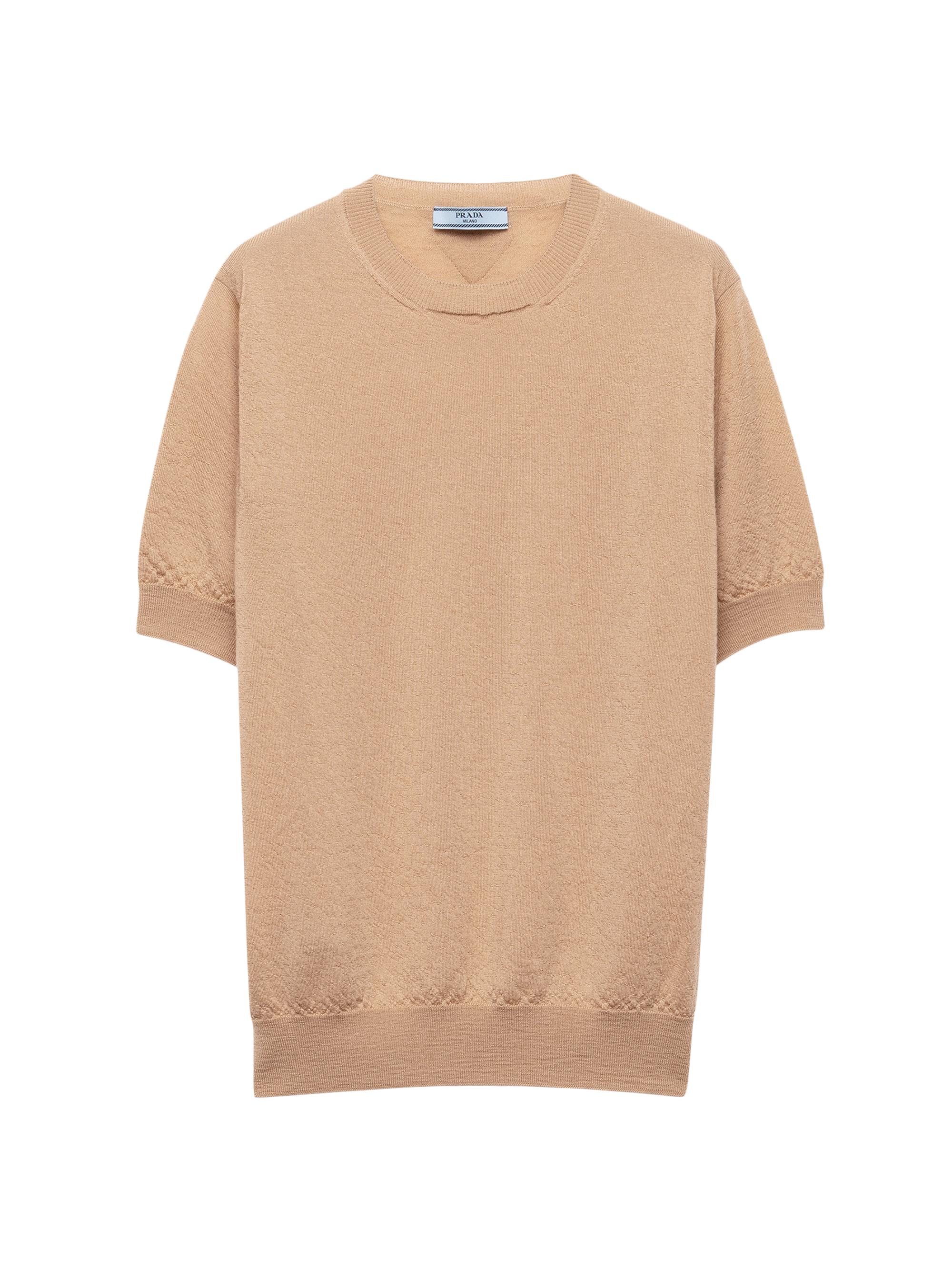 Prada Women's Cashmere Crewneck Sweater - Brown