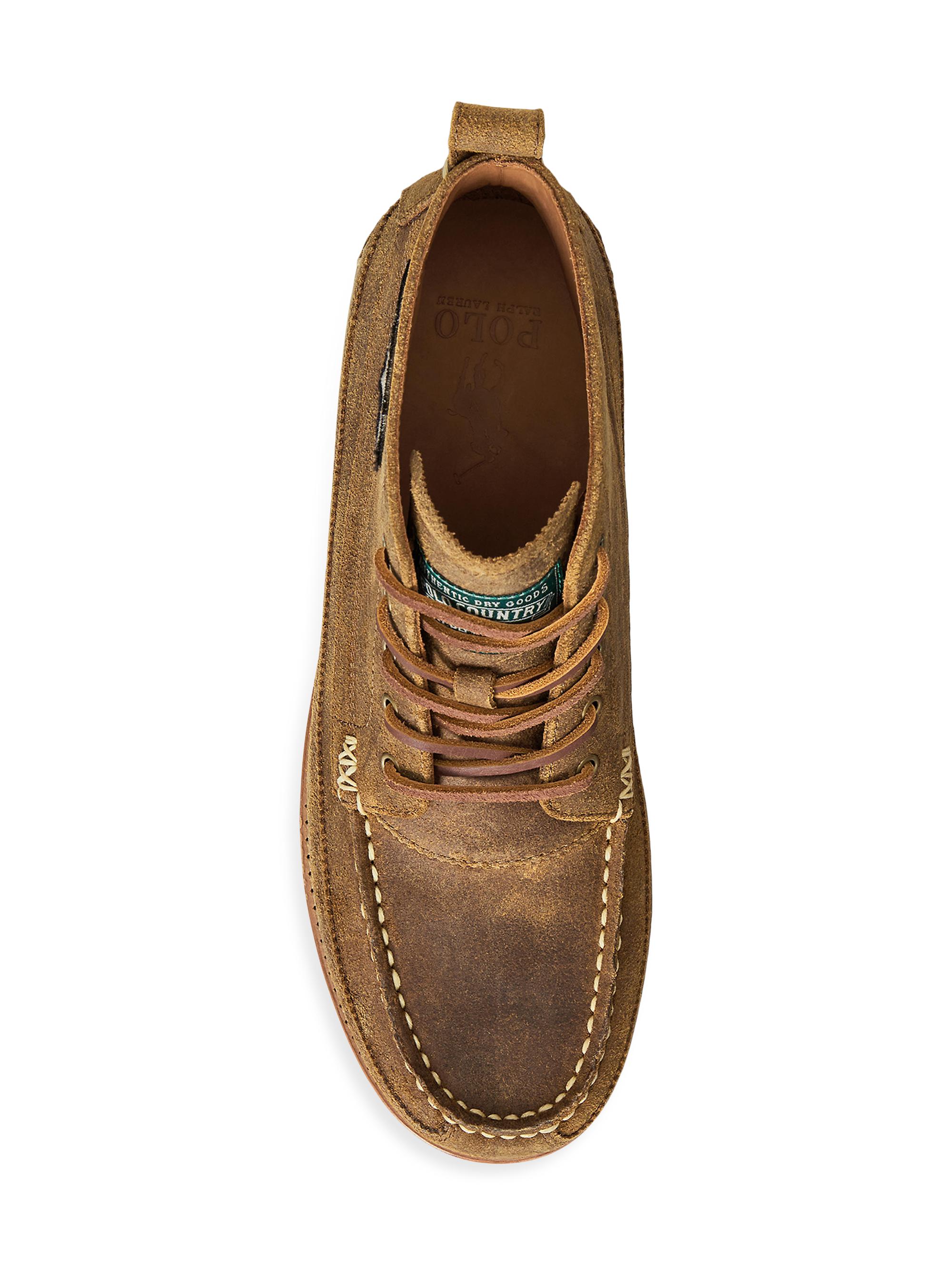 Polo Ralph Lauren Ranger Suede Workboots | Saks Fifth Avenue