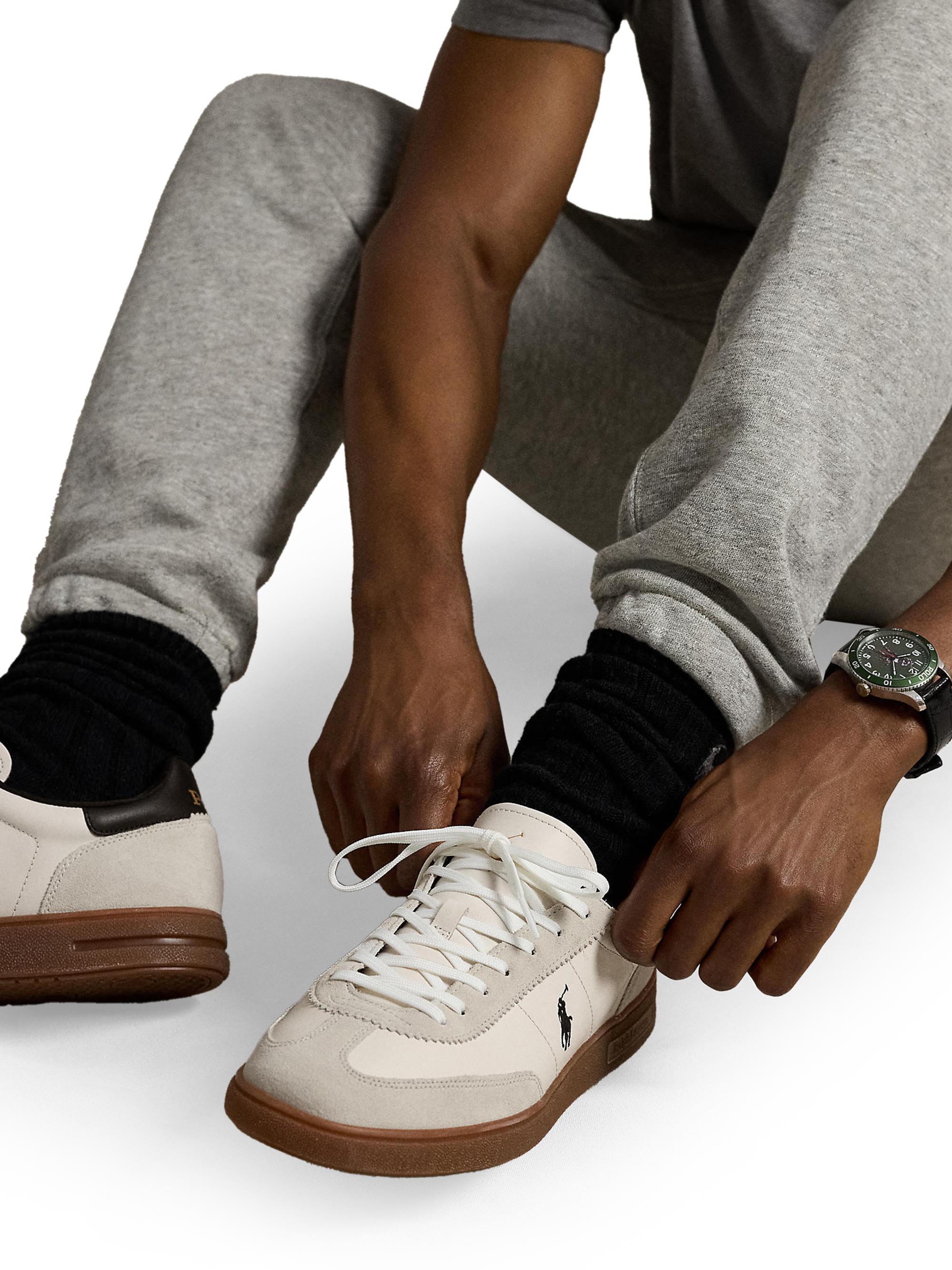 Polo Ralph Lauren Bedford Suede Low-Top Sneakers | Saks Fifth Avenue