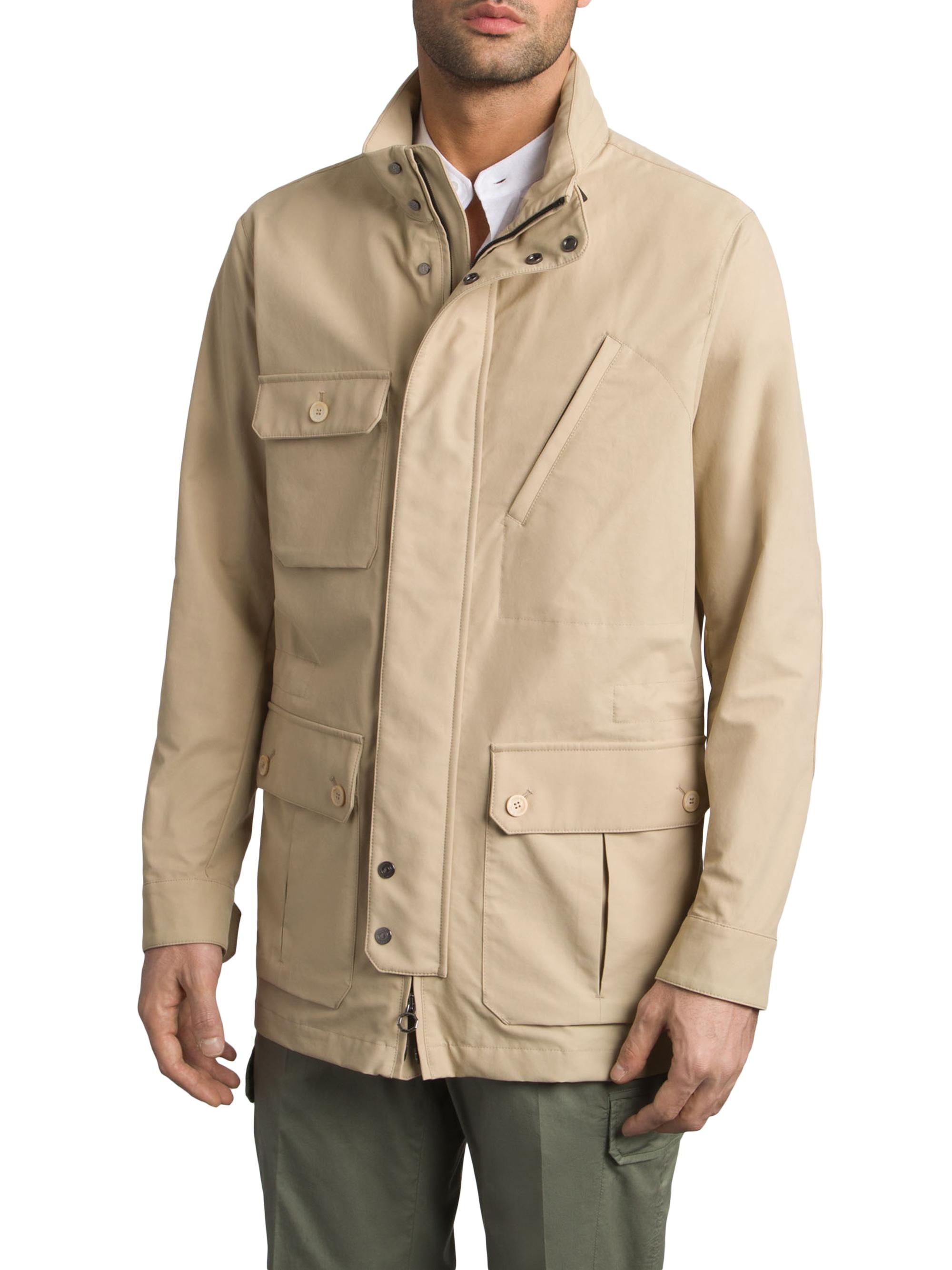 Stefano Ricci Men's Cotton Blend Field Jacket -