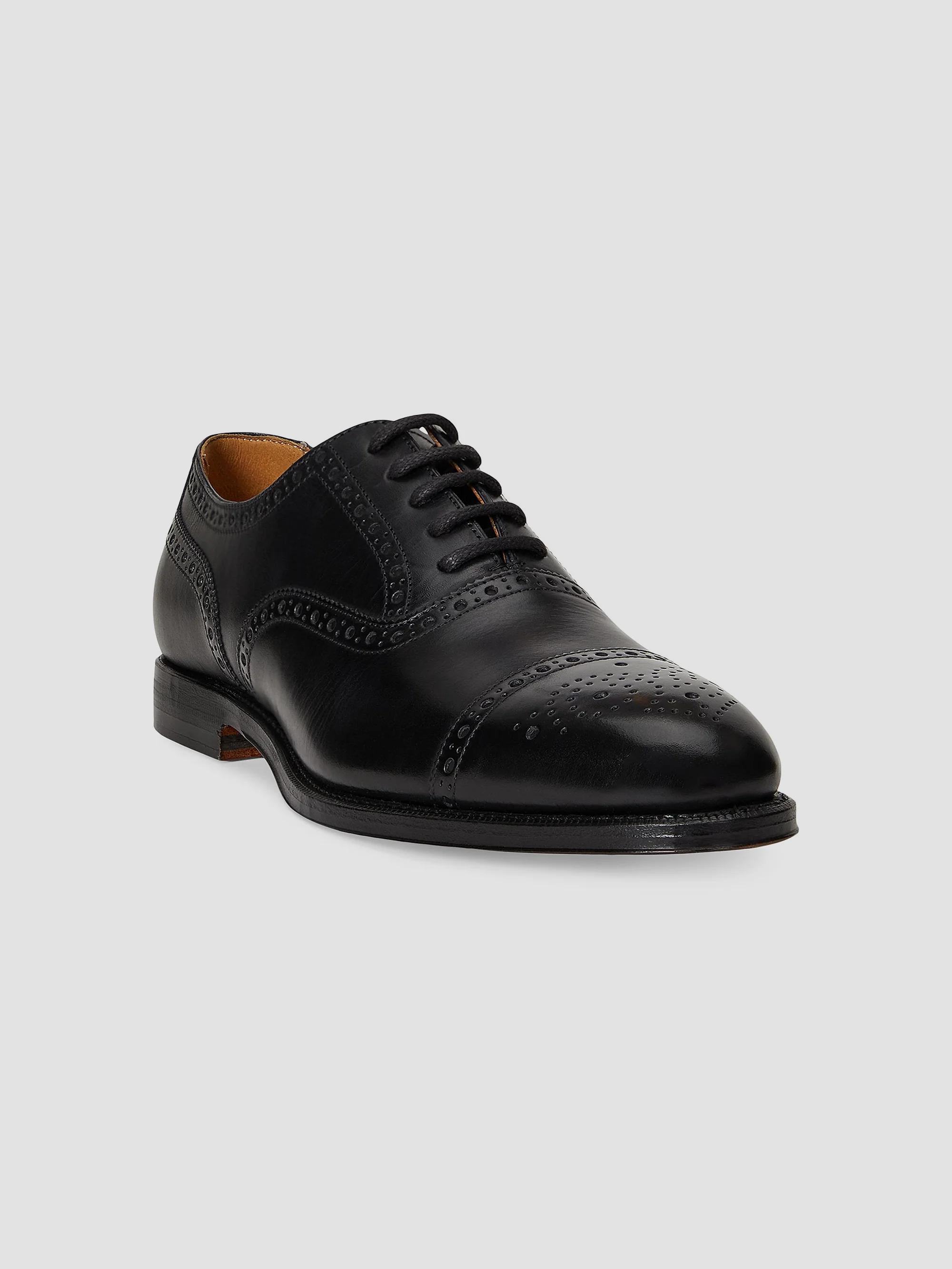 Ralph Lauren Men\'s Black Leather Oxfords-like new. s-l400.jpg main image 3
