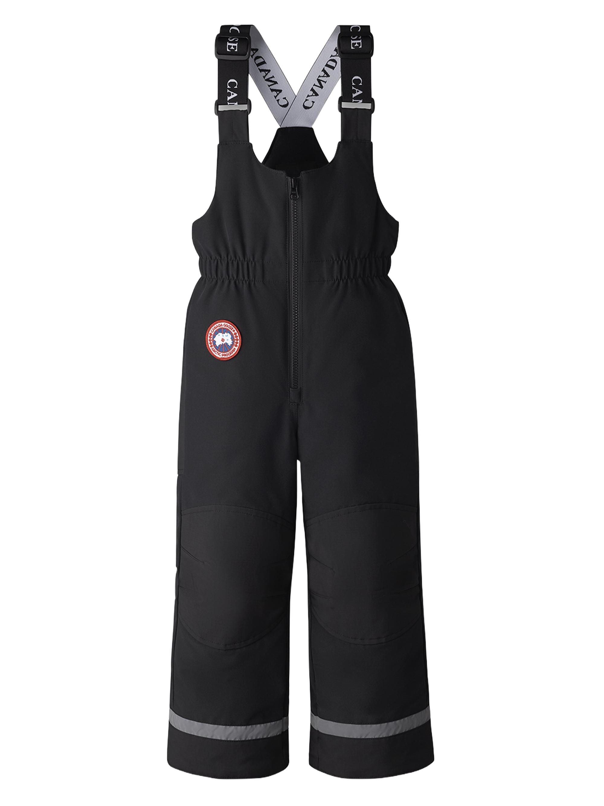 Canada Goose Little Kid's Eaglet Ski Overalls - Black