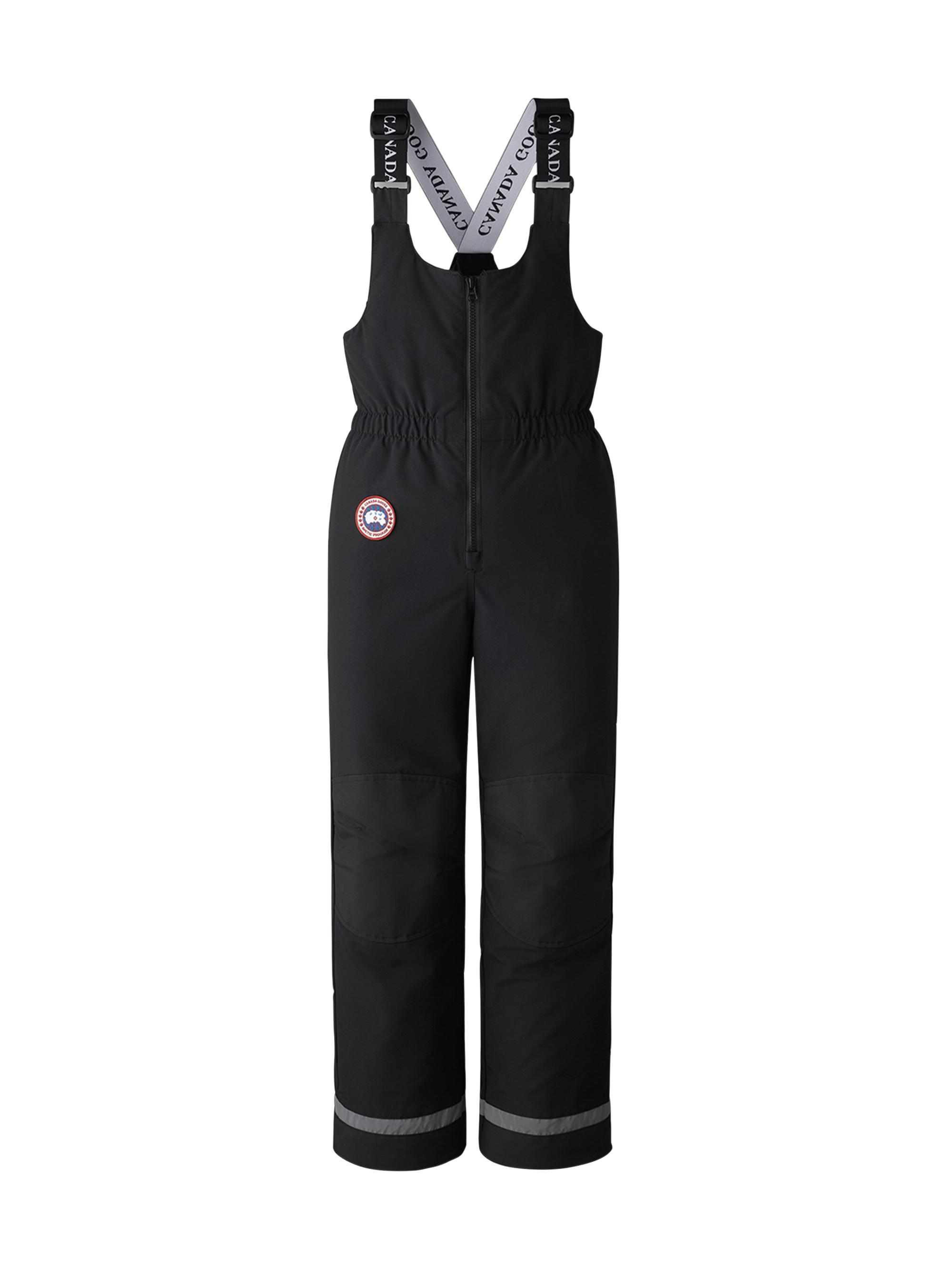 Canada Goose Kid's Eaglet Bib Ski Overalls - Black