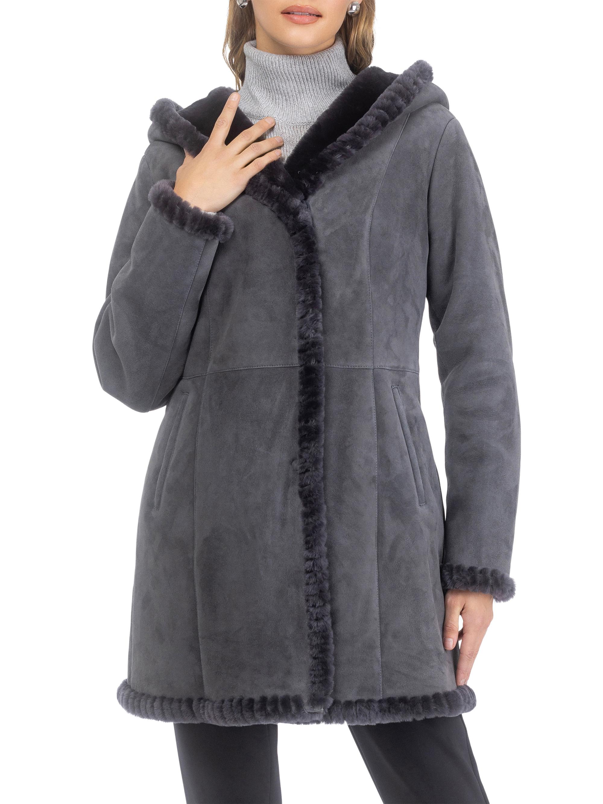 Gorski Shearling Lamb Parka with Whipstitch Trim | Saks Fifth Avenue
