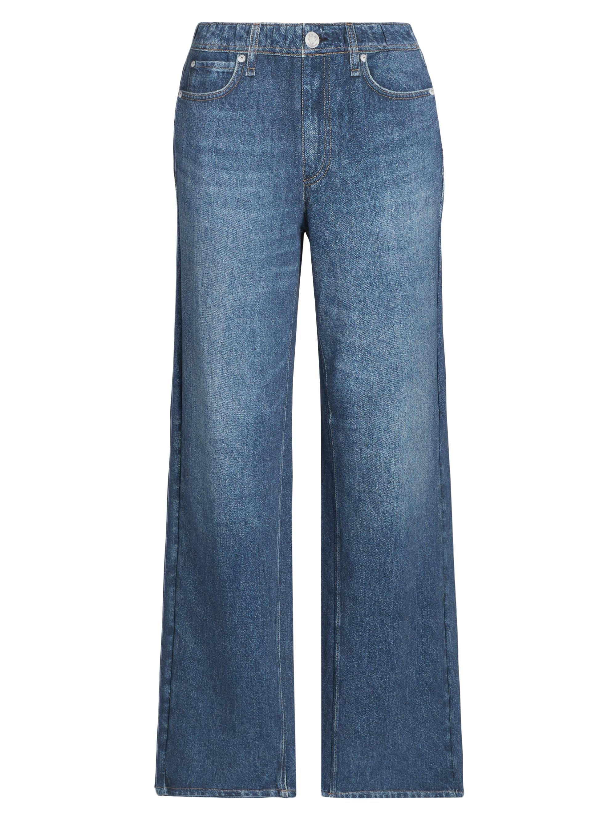 rag & bone Women's rb Miramar Terry Wide-Leg Pants - Petra