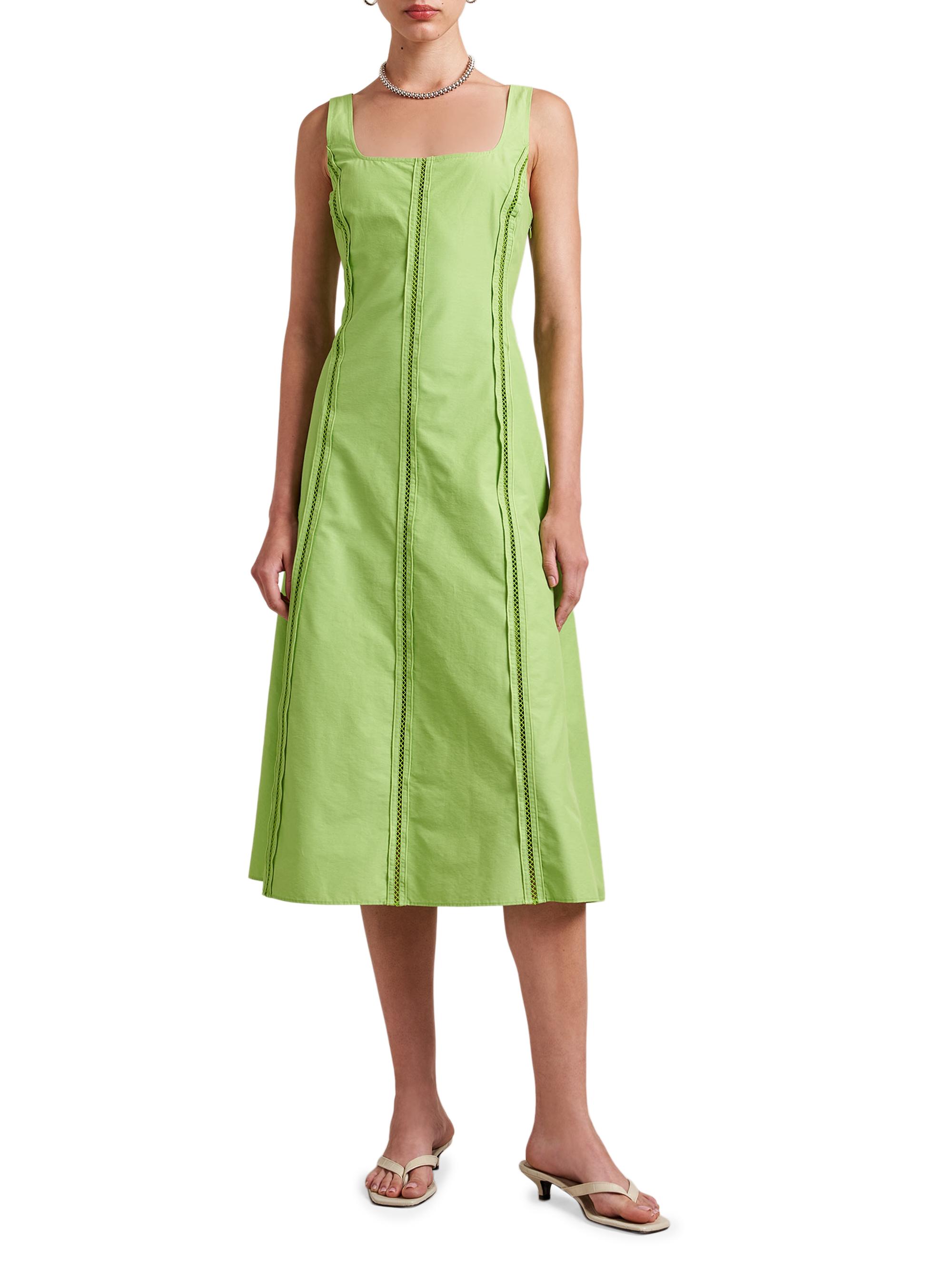 La Ligne Women's Tatiana Dress - Parrot Green