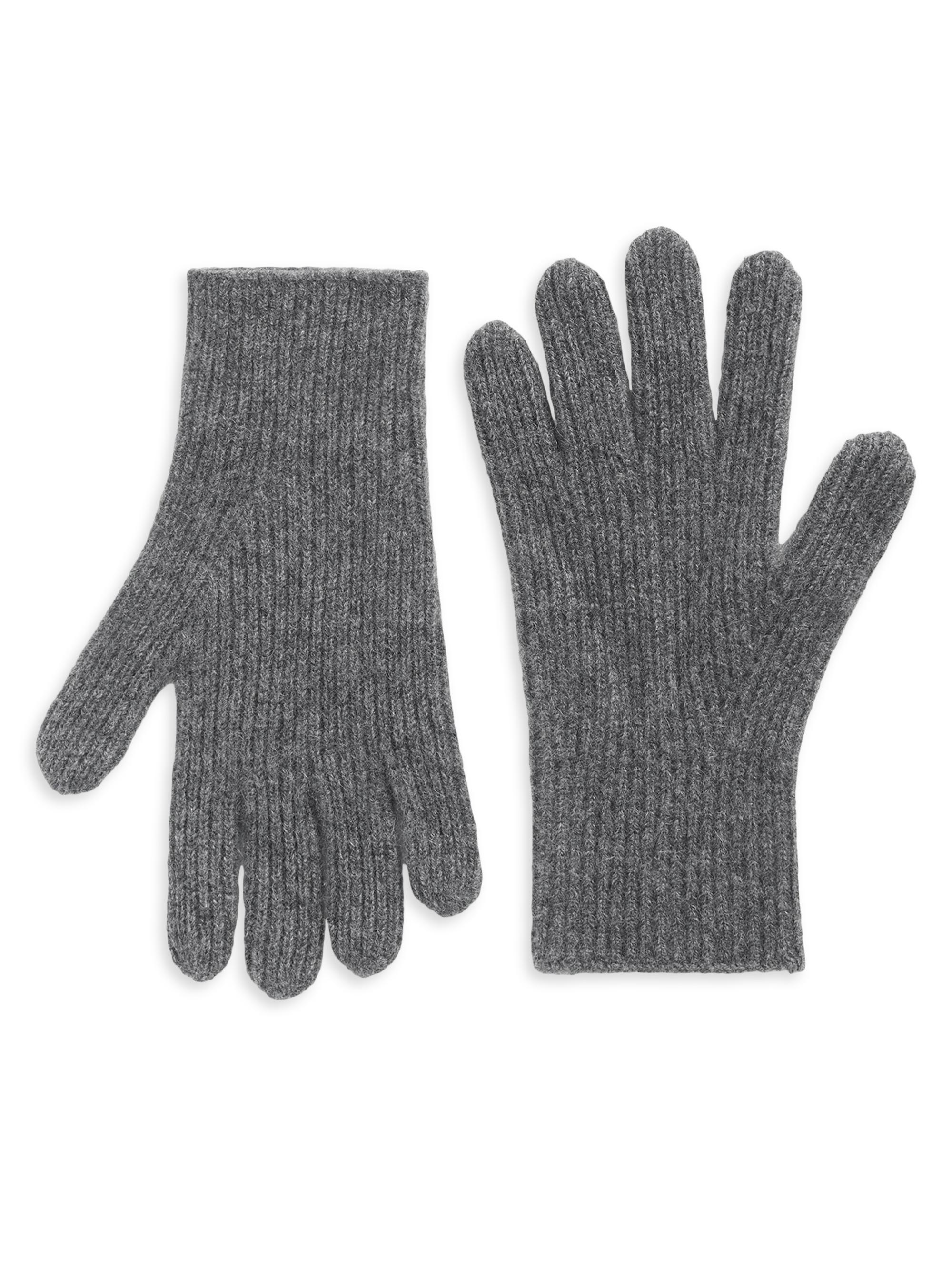 Toteme Women's Ribbed Cashmere Gloves - Hazel