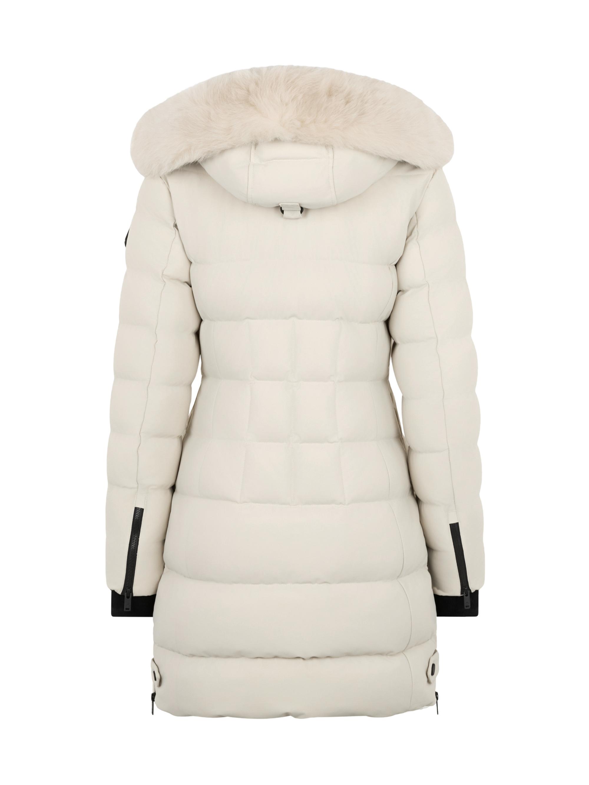 Moose Knuckles Nyluxe Watershed 3 Fur-Trim Hooded Down Parka