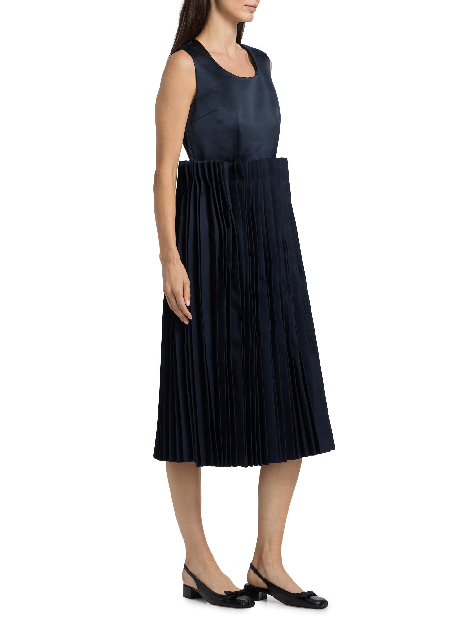 pleated dress with jumper Long Sleeve Jumper & Pleated Bottom Dress (7 Colours)