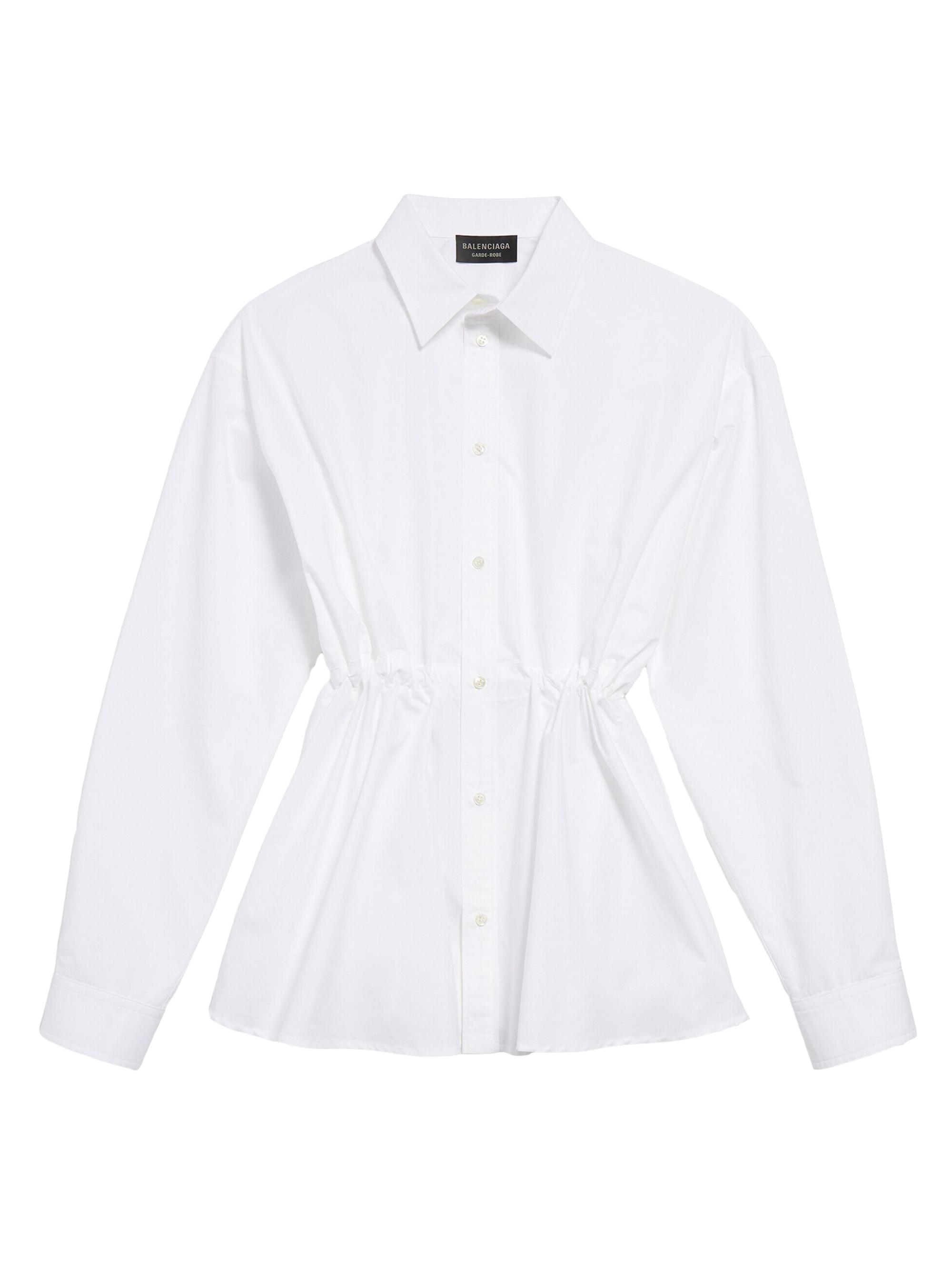 Balenciaga Women's Hourglass Shirt - White