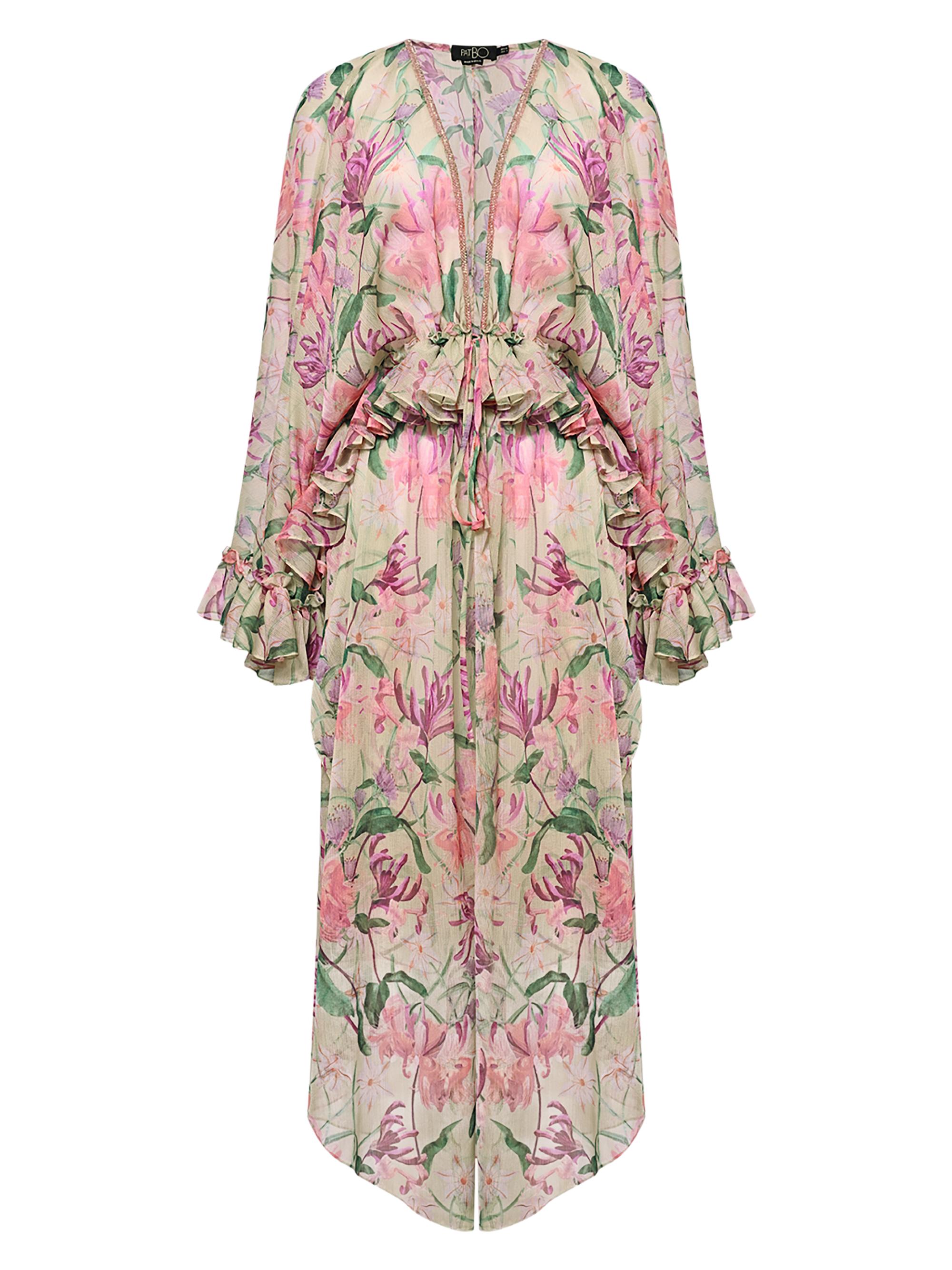 Honey Flower Long Robe