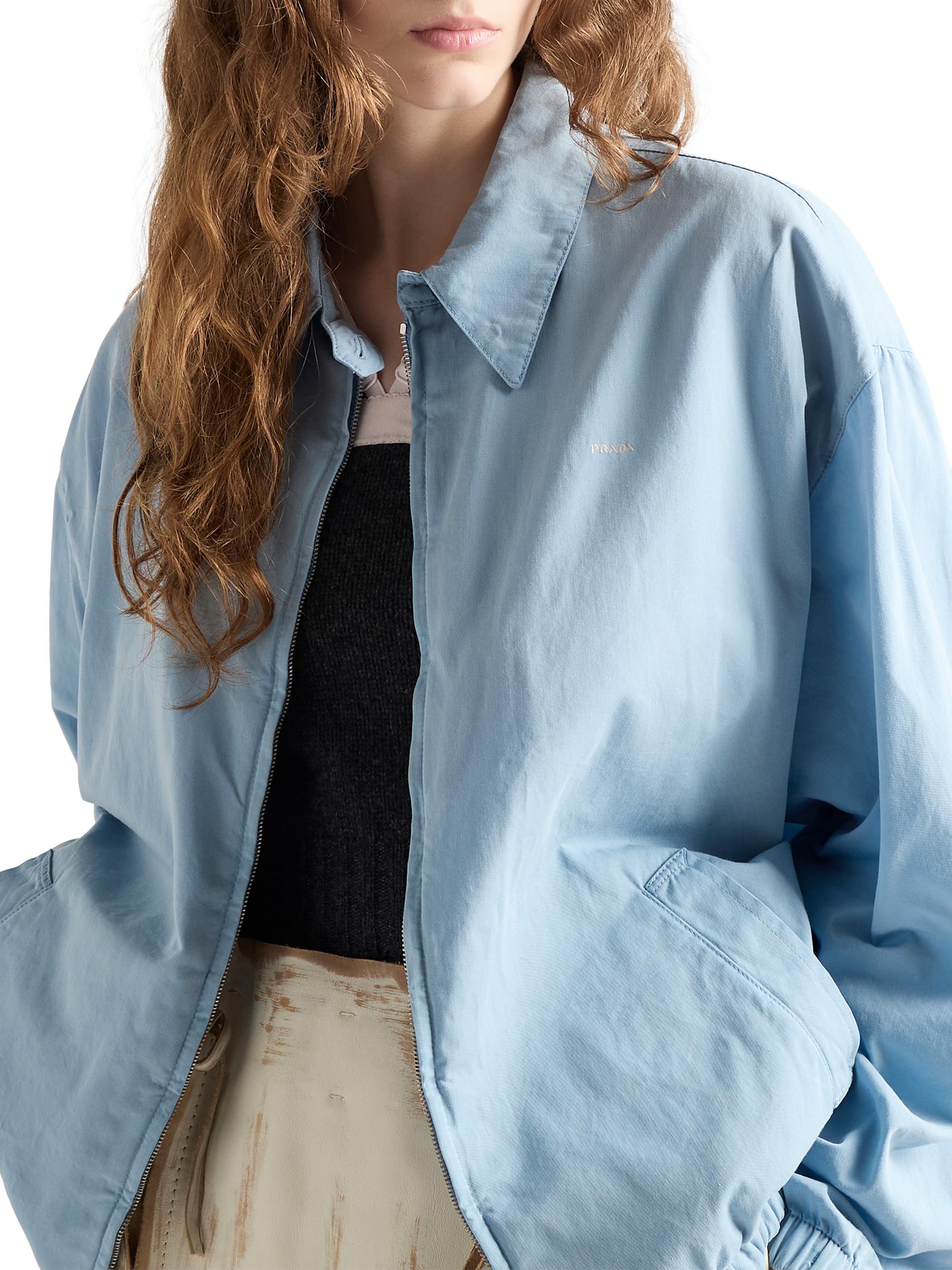 ジャケット・アウター PRADA 90s Archive Light Blue Zip Blouson PRADA 90s Archive Light Blue Zip Blouson - メルカリ