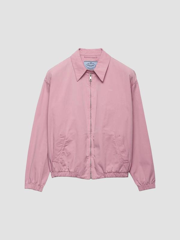 Prada Old Gabardine blouson jacket in pink