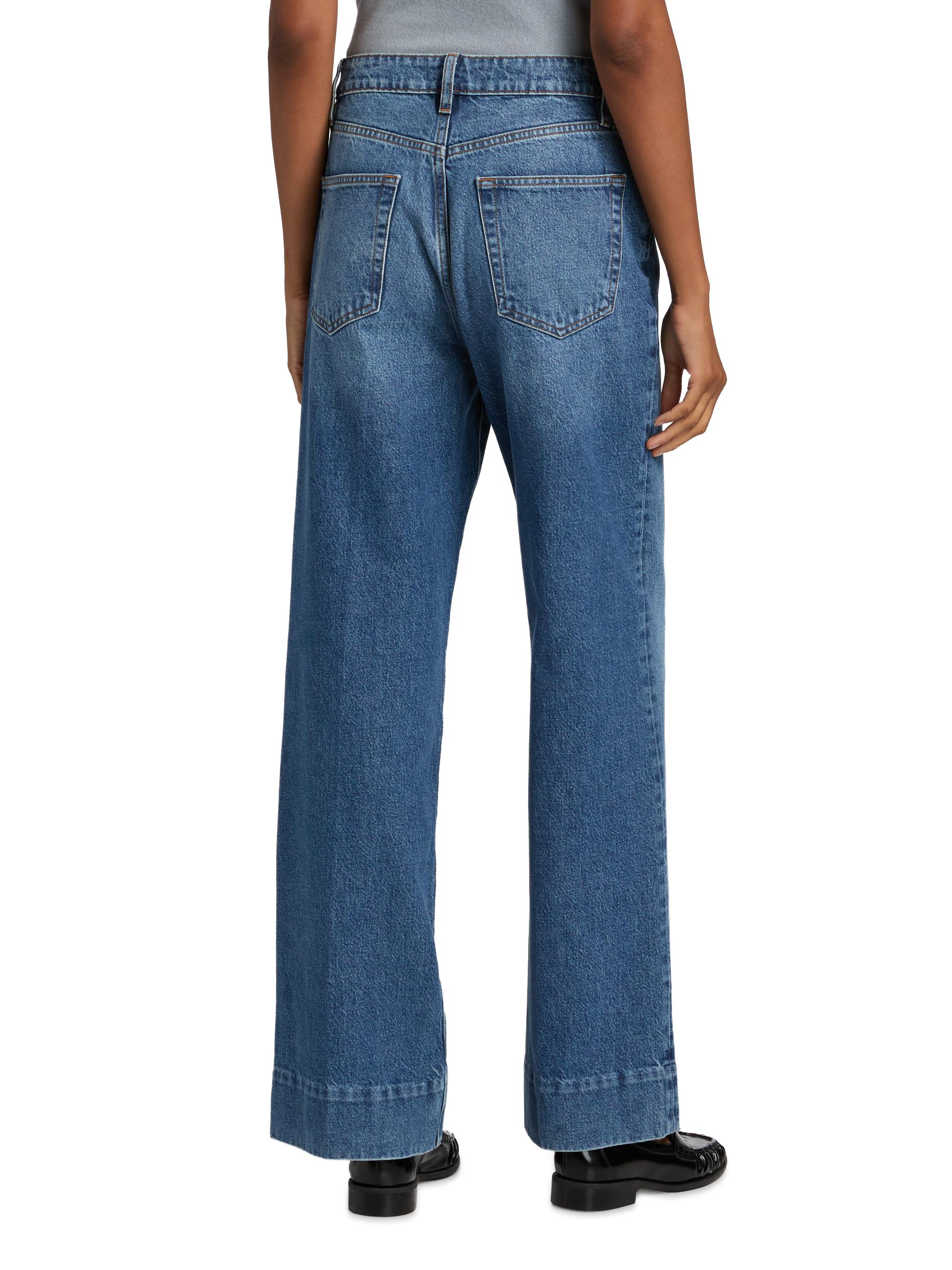 Frame The Streamline Wide-Leg Jeans | Saks Fifth Avenue