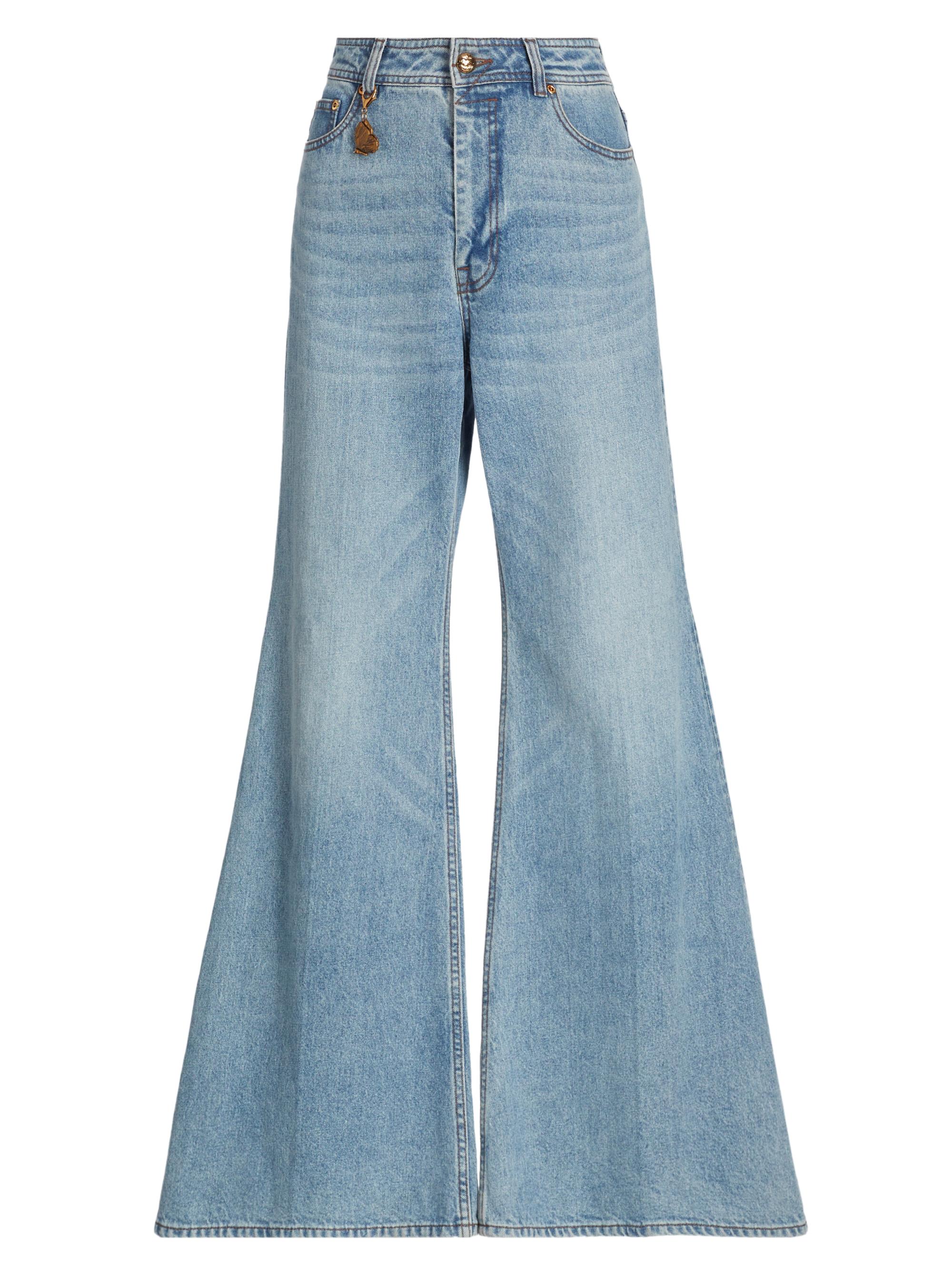 Zimmermann Wide-Leg Flared Jeans | Saks Fifth Avenue
