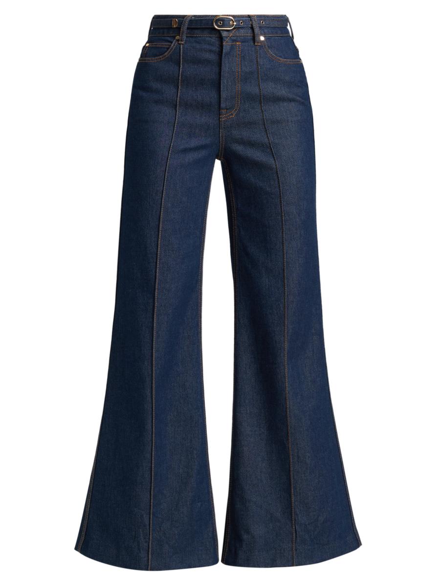 【新品未使用】SENEE high waist flare denim Women's Flare Jeans | 7 For All Mankind
