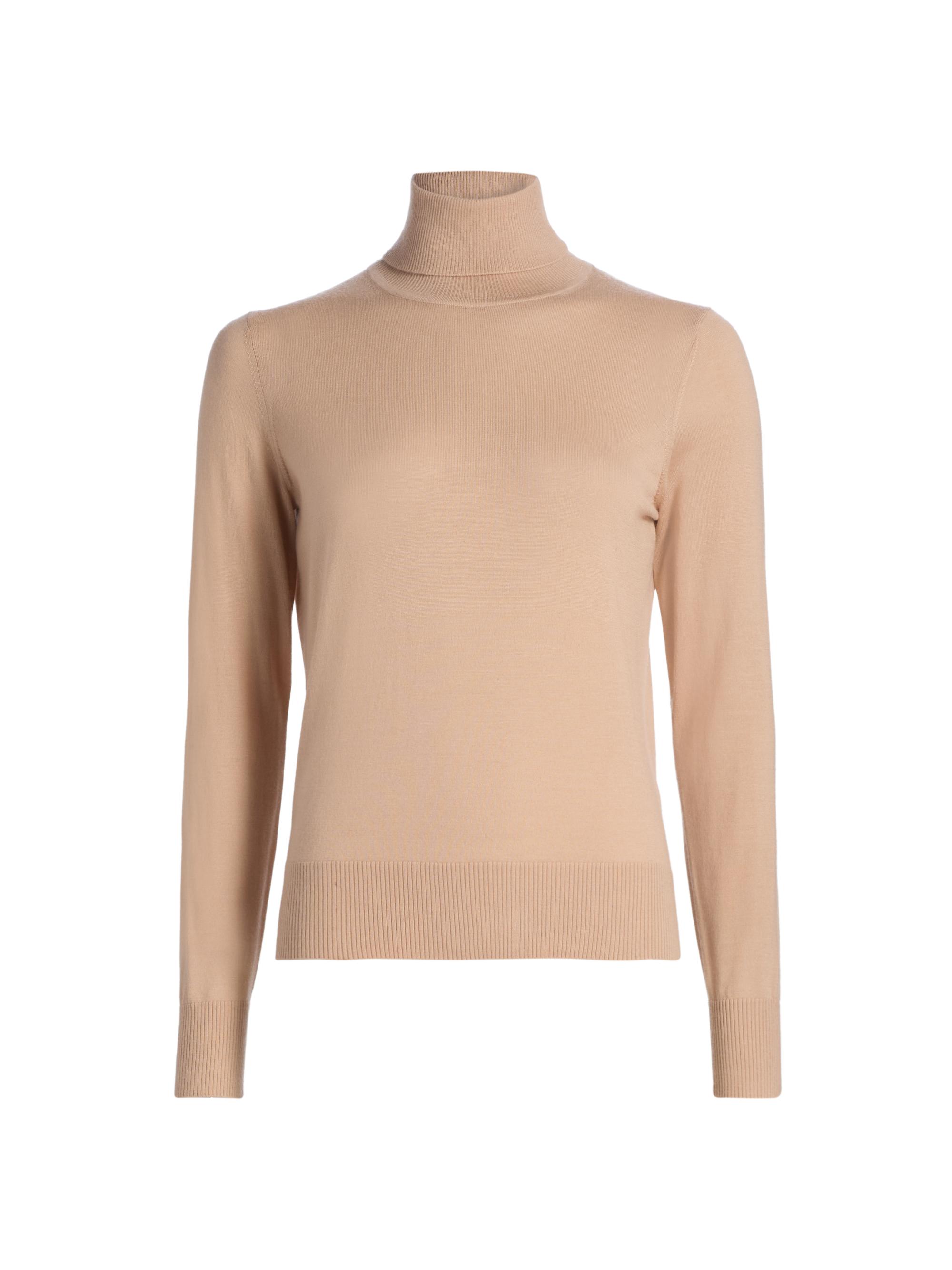 Zimmermann Women's Cashmere Turtleneck Sweater - Biscuit