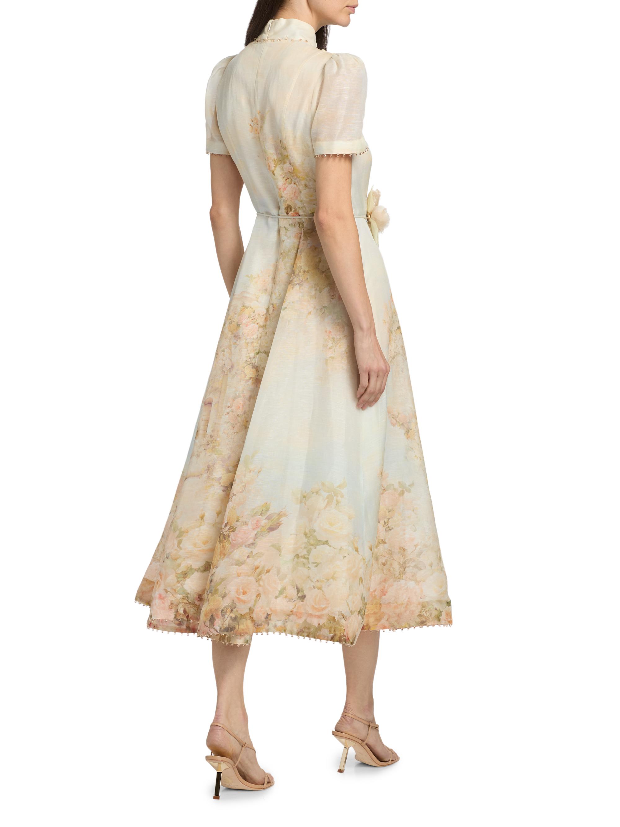 slim fit dress slacks Zimmermann Golden Surfer Dress (For Hire) – EKOLUV