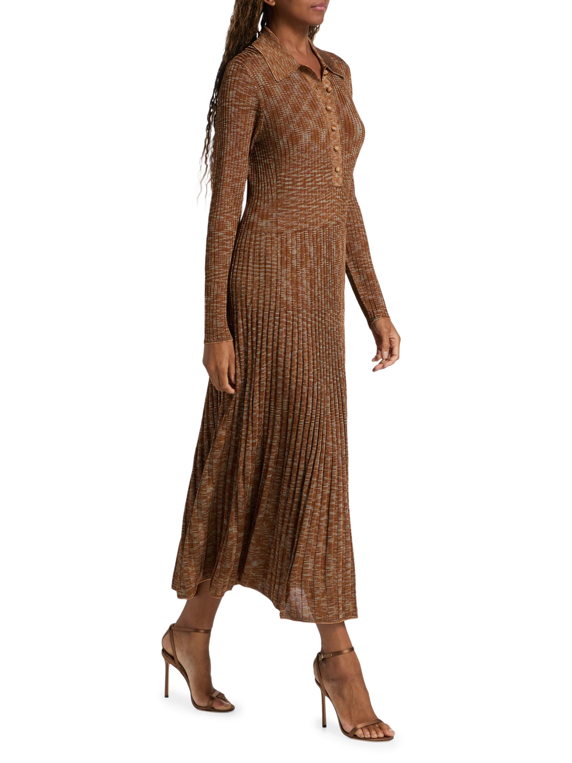 Zimmermann Mouline Rib-Knit Midi-Dress | Saks Fifth Avenue