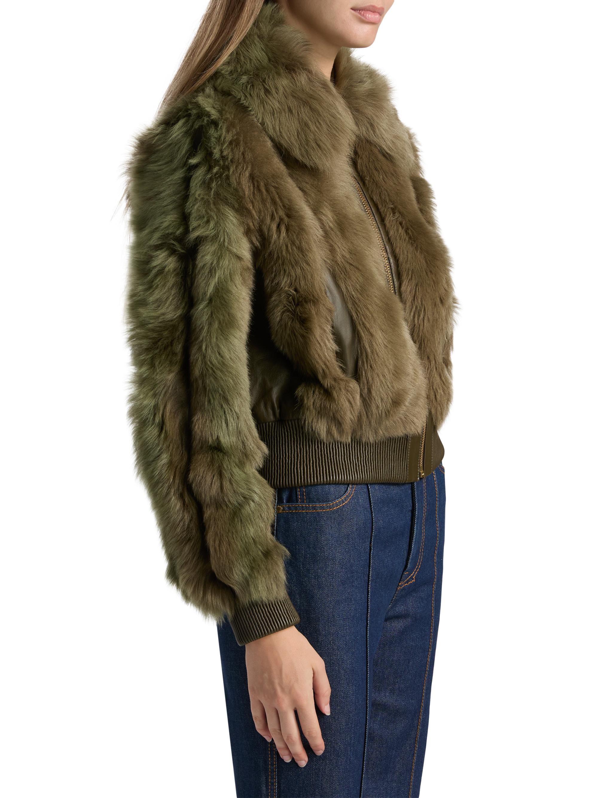 Zimmermann Hypnotic Shearling Bomber Jacket | Saks Fifth Avenue