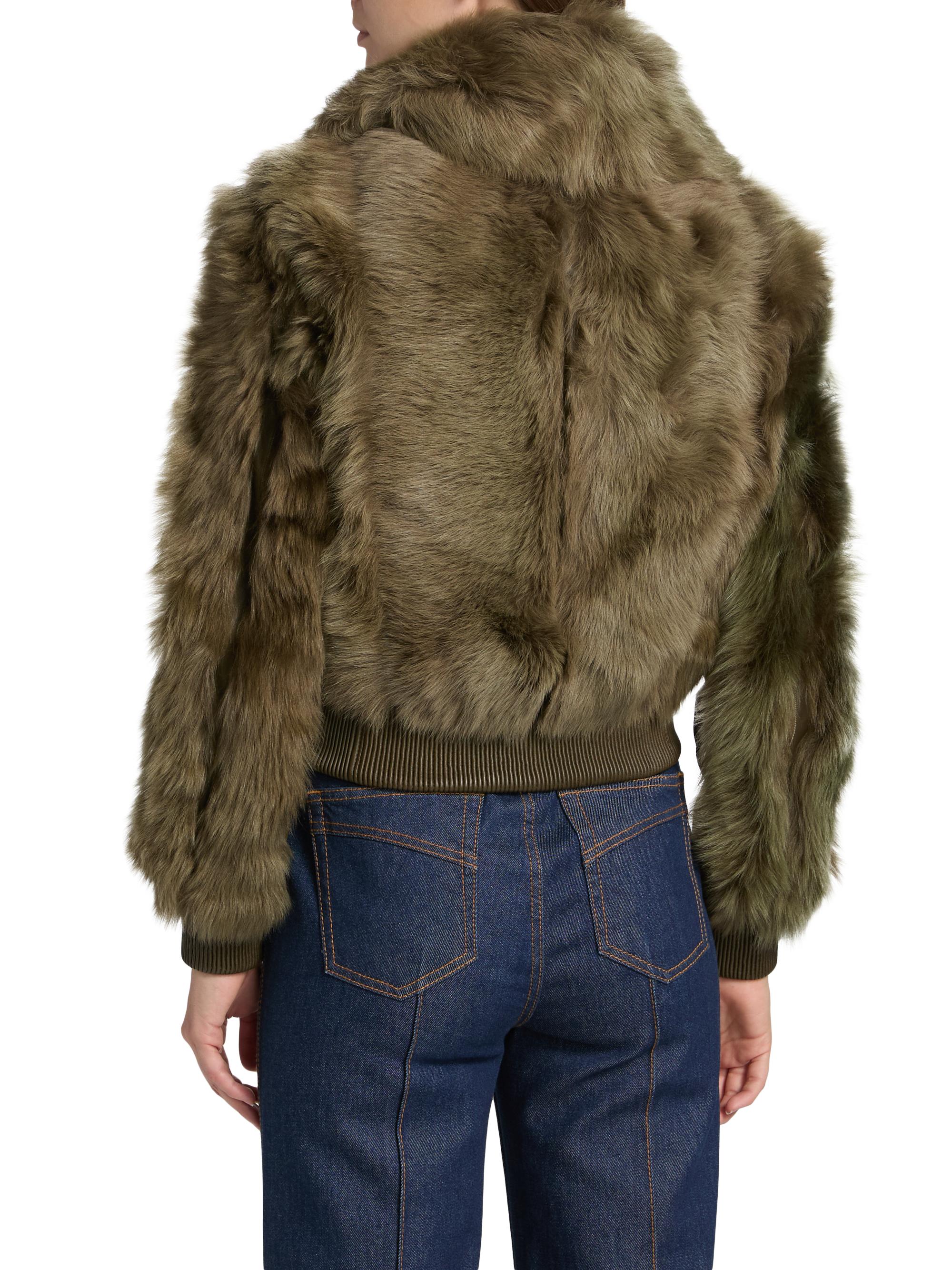 Zimmermann Hypnotic Shearling Bomber Jacket | Saks Fifth Avenue