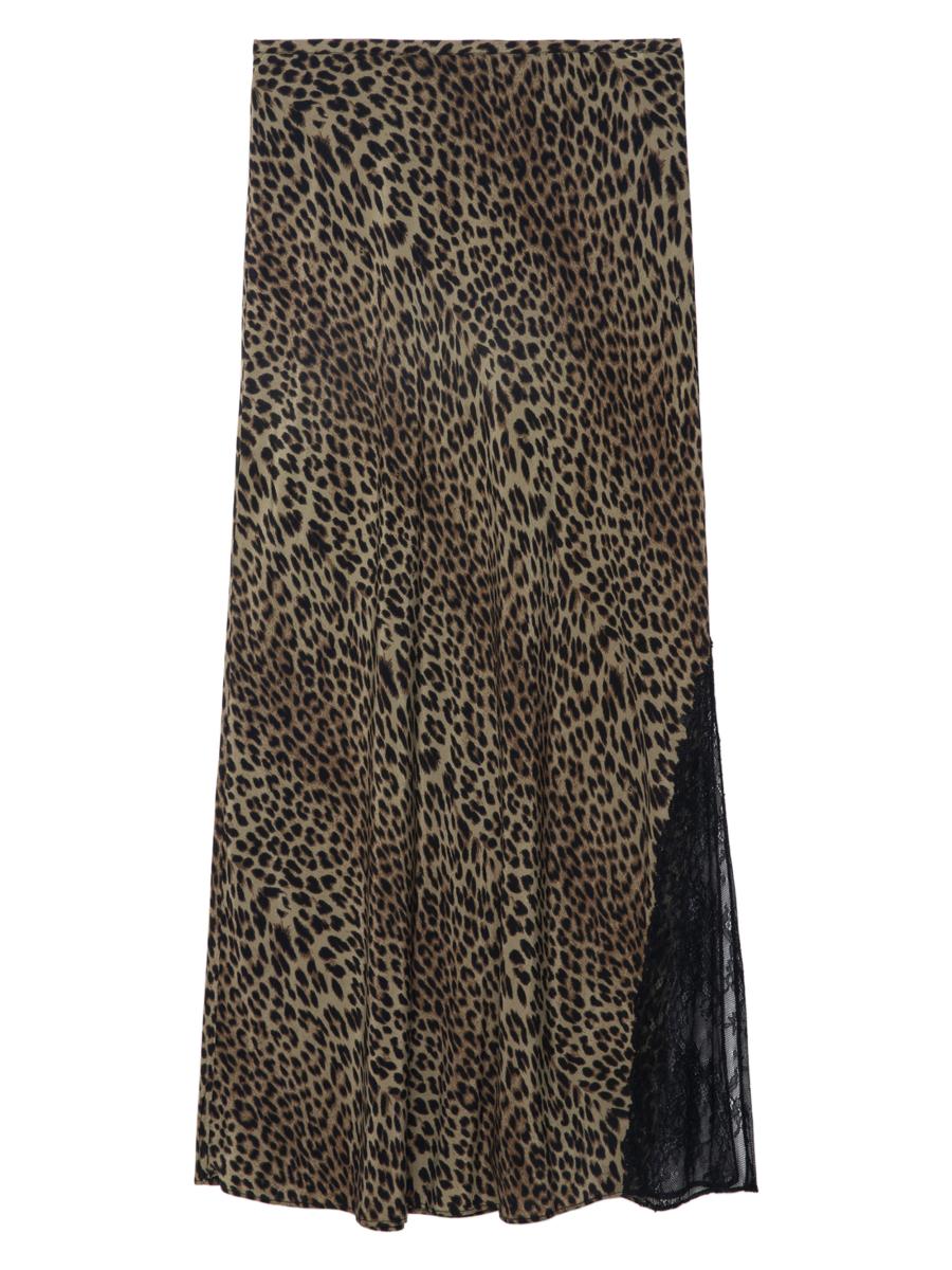 Zadig & Voltaire Jayla Leopard-Print Midi-Skirt | Saks Fifth