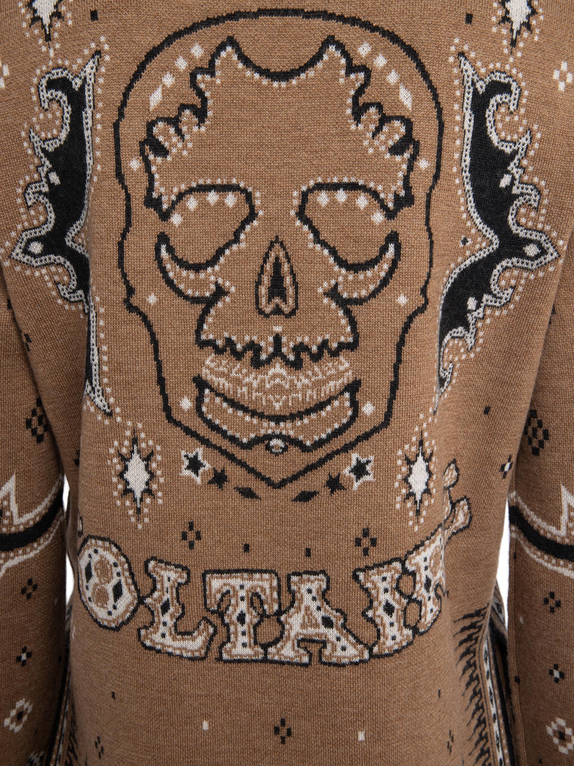 Zadig & Voltaire Leon Merino Wool Fringe-Trim Sweater | Saks Fifth