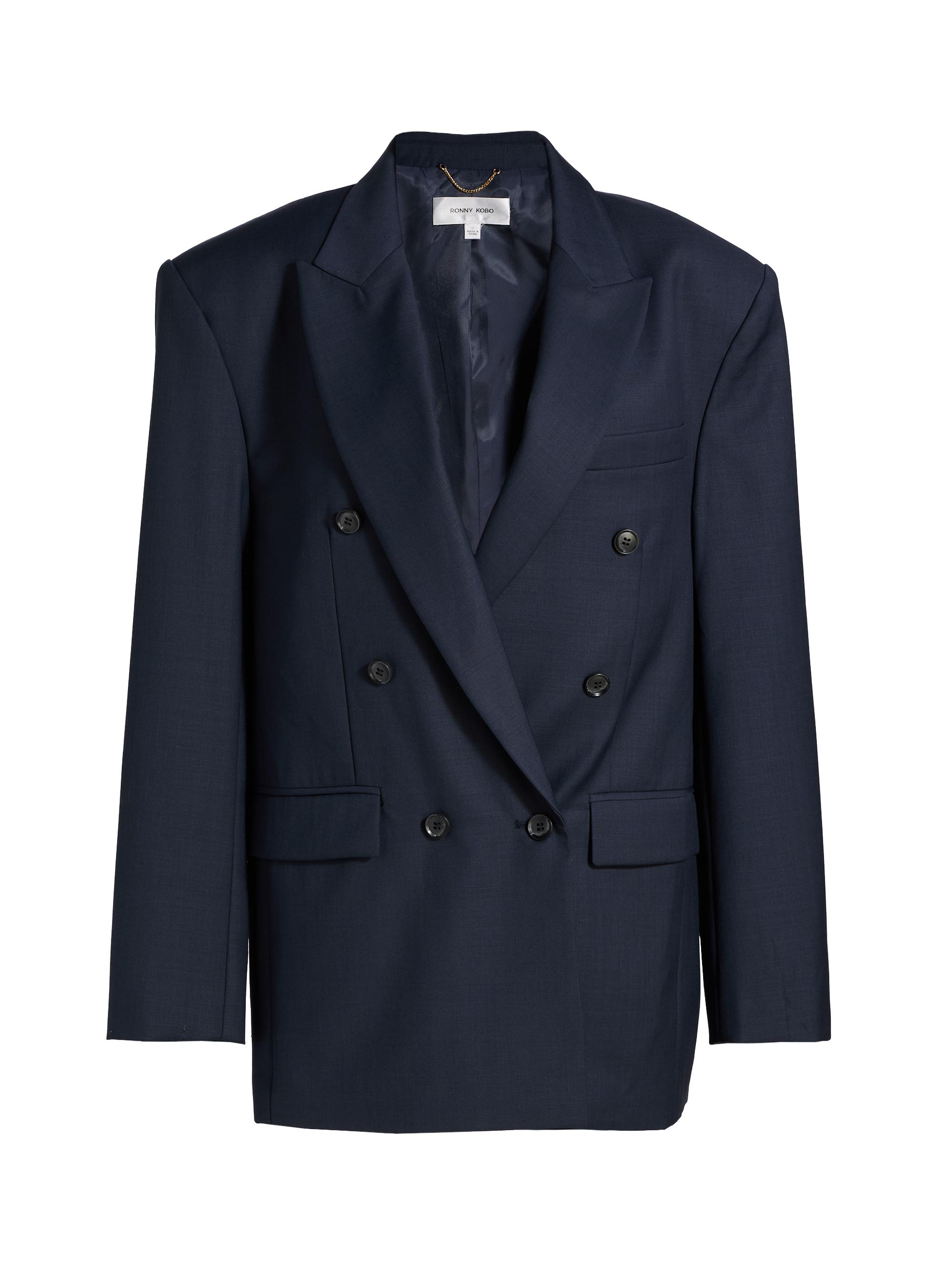 Polo Ralph Lauren Double-Breasted Wool-Blend Blazer | Saks Fifth