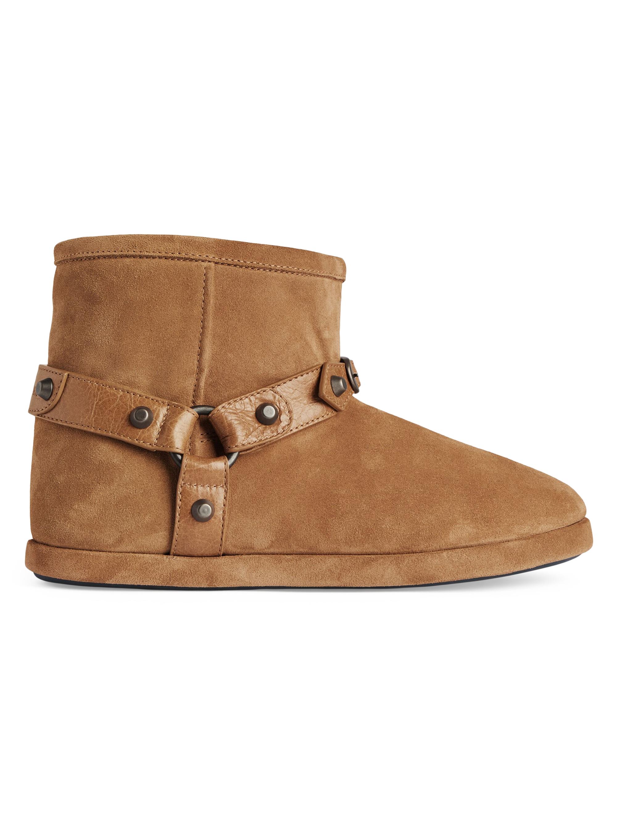 Balenciaga Women's Alaska Soft Booties - Camel | Thumbnail 9