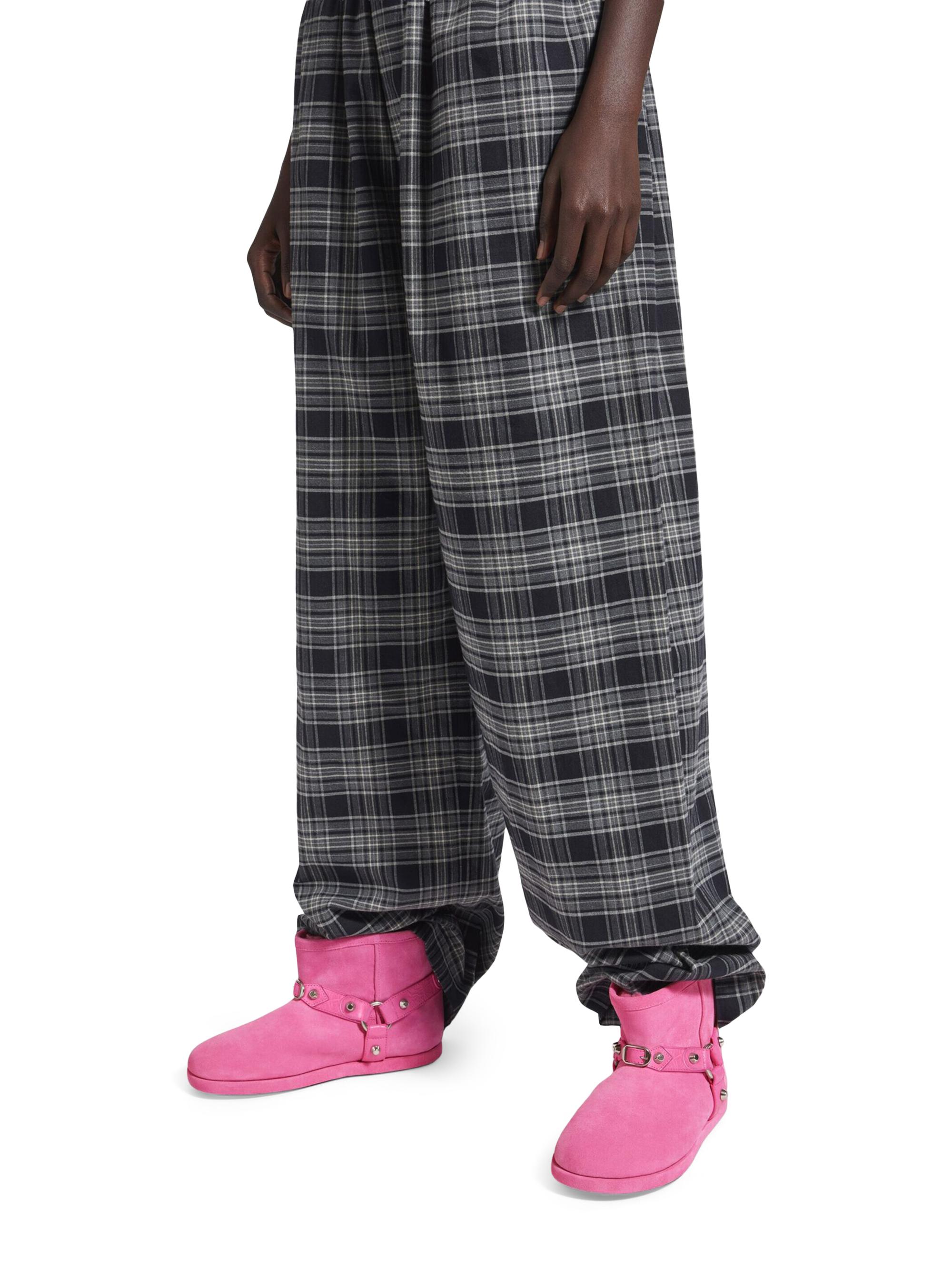 Balenciaga Women's Alaska Soft Booties - Dark Pink