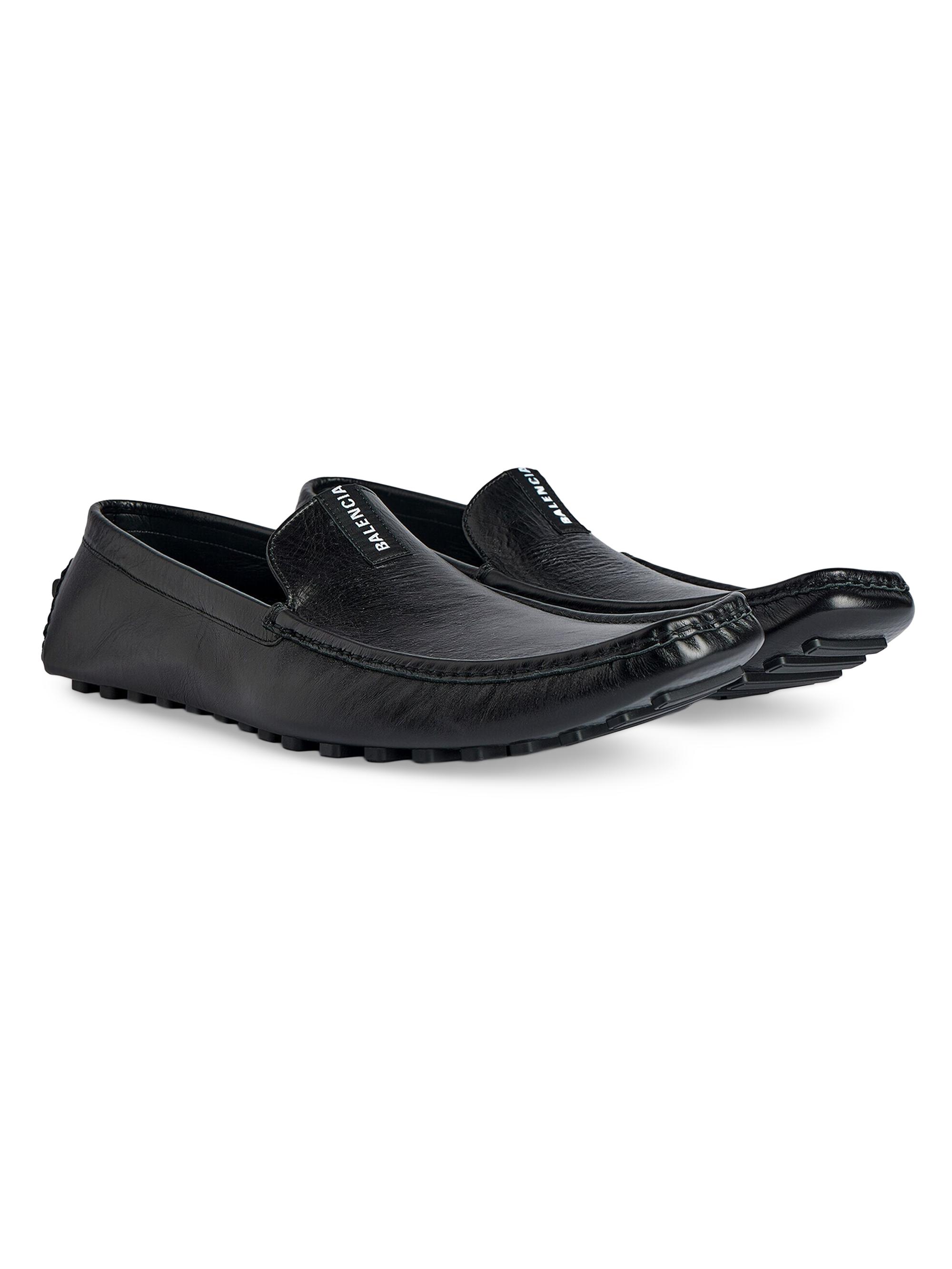 Balenciaga Men's Portofino Loafers - Black