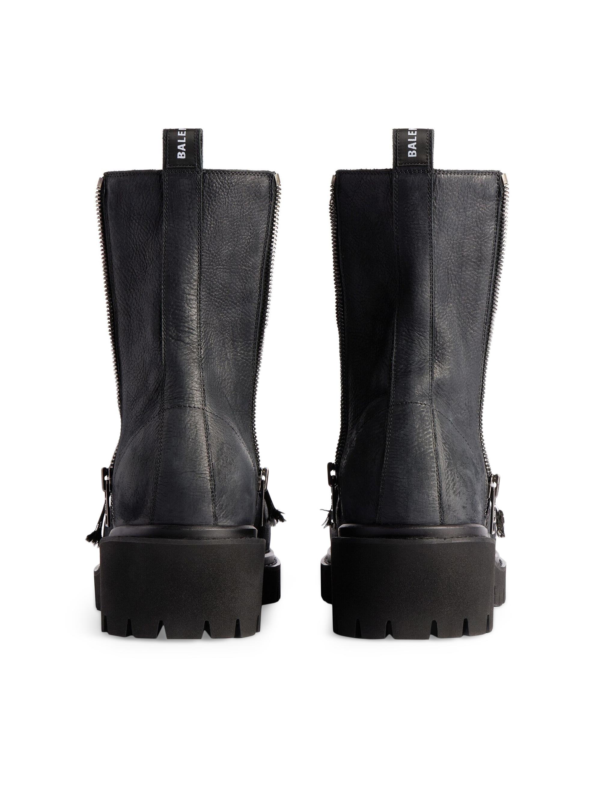 Balenciaga Stomper Zipped Booties | Saks Fifth Avenue