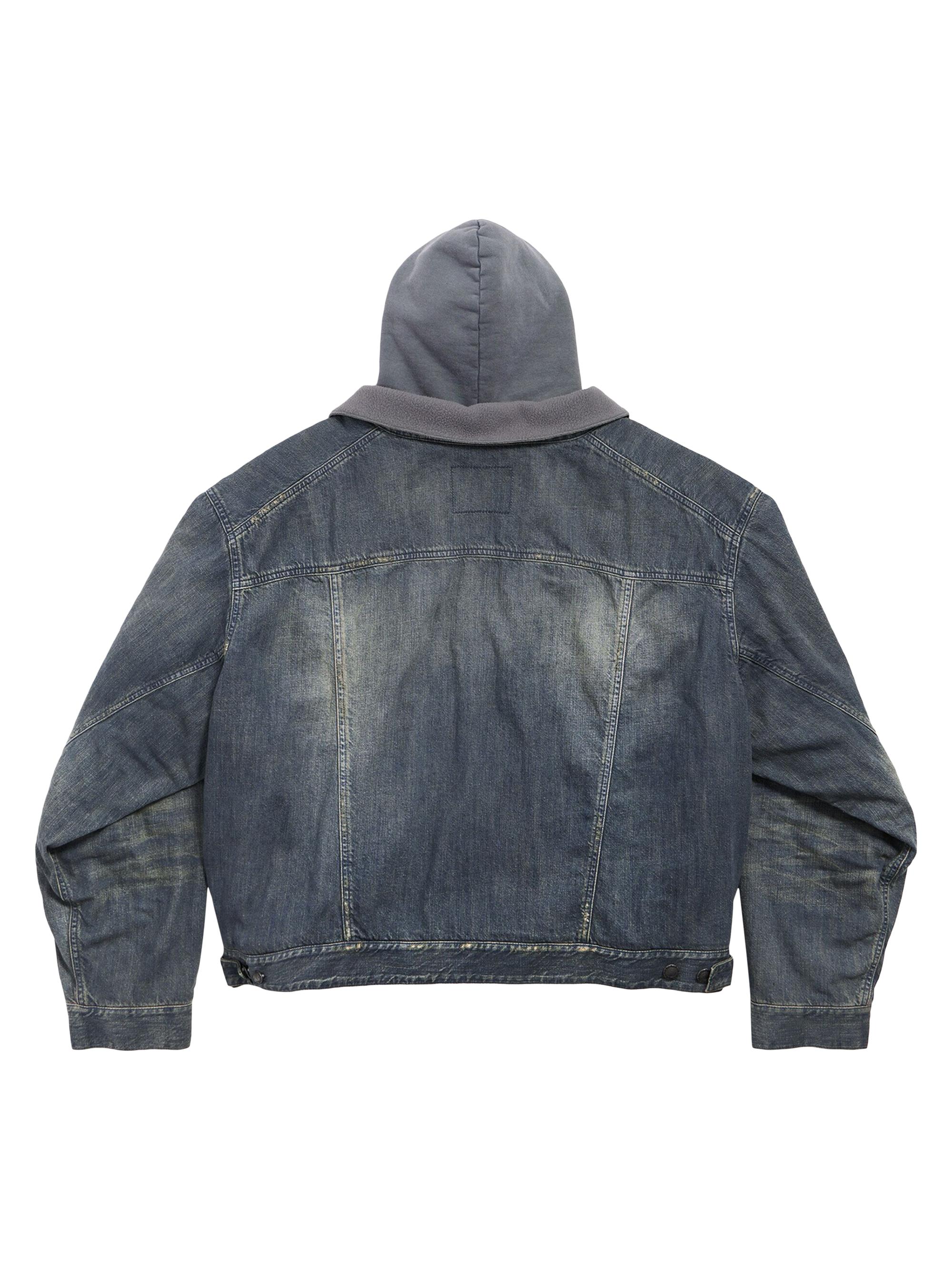 Balenciaga Layered Lined Denim Jacket | Saks Fifth Avenue