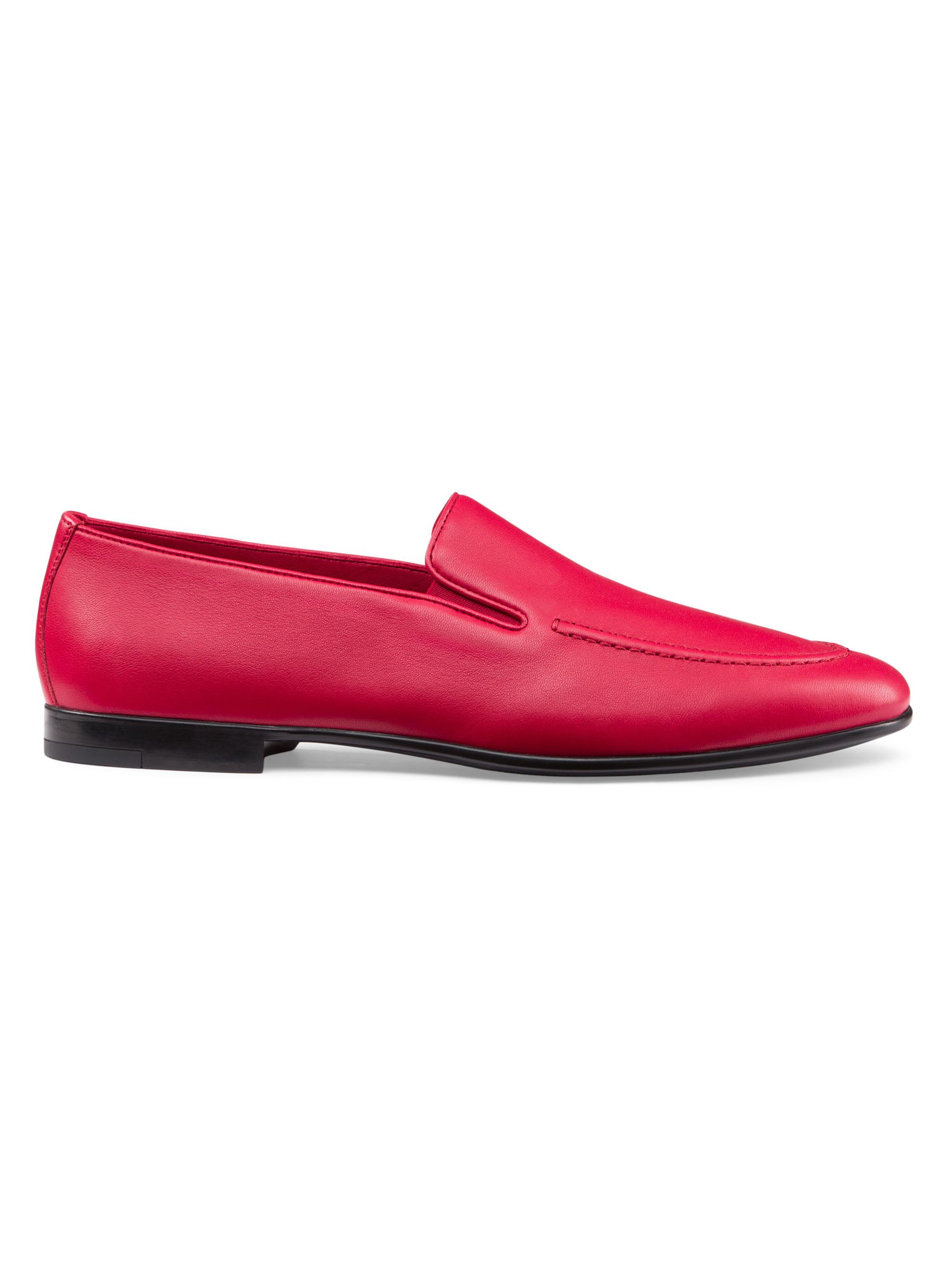 Stefano Ricci Men's Calfskin Leather Loafers - Bright Red | Thumbnail 5