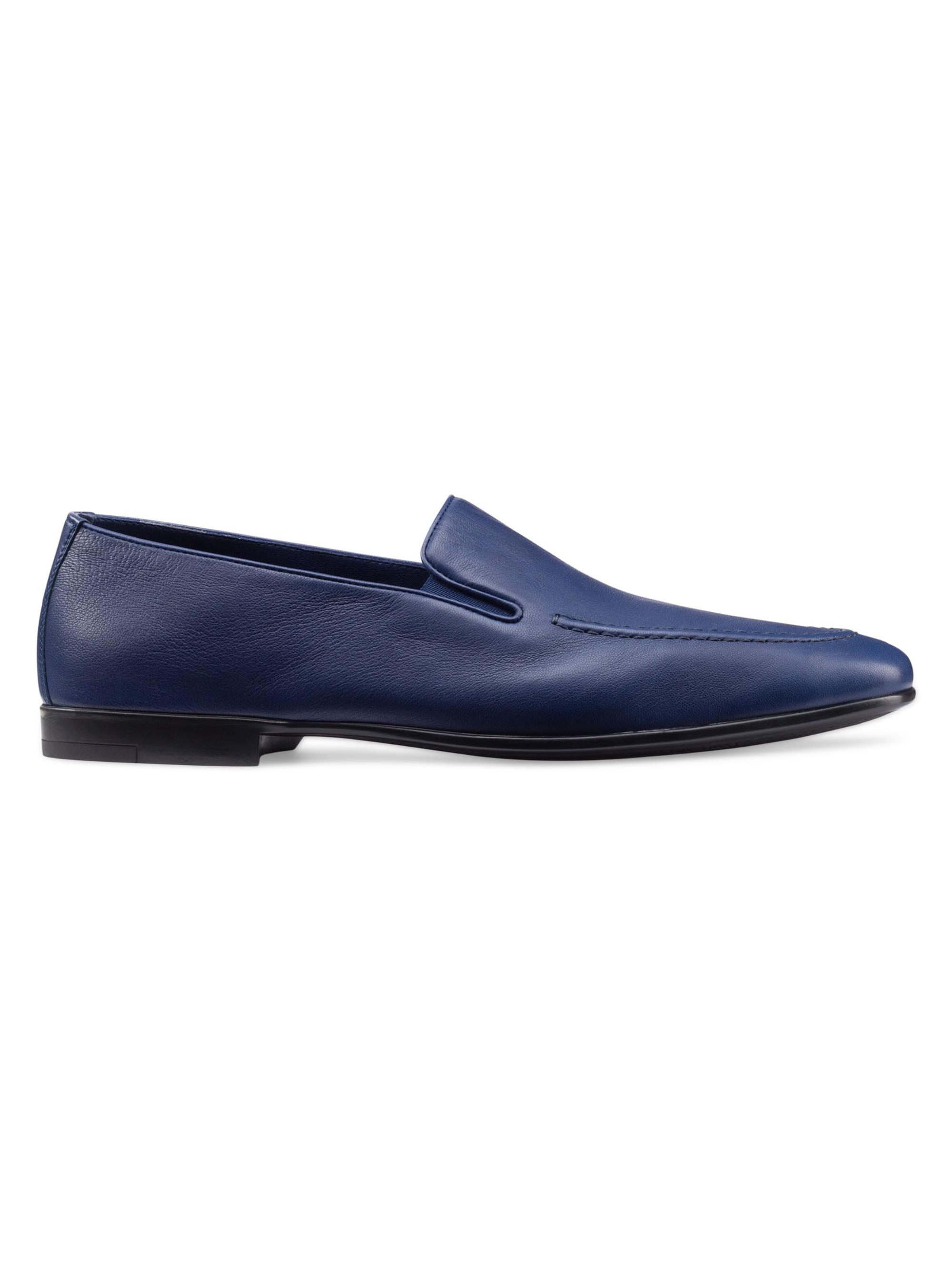 Stefano Ricci Men's Calfskin Leather Loafers - Black