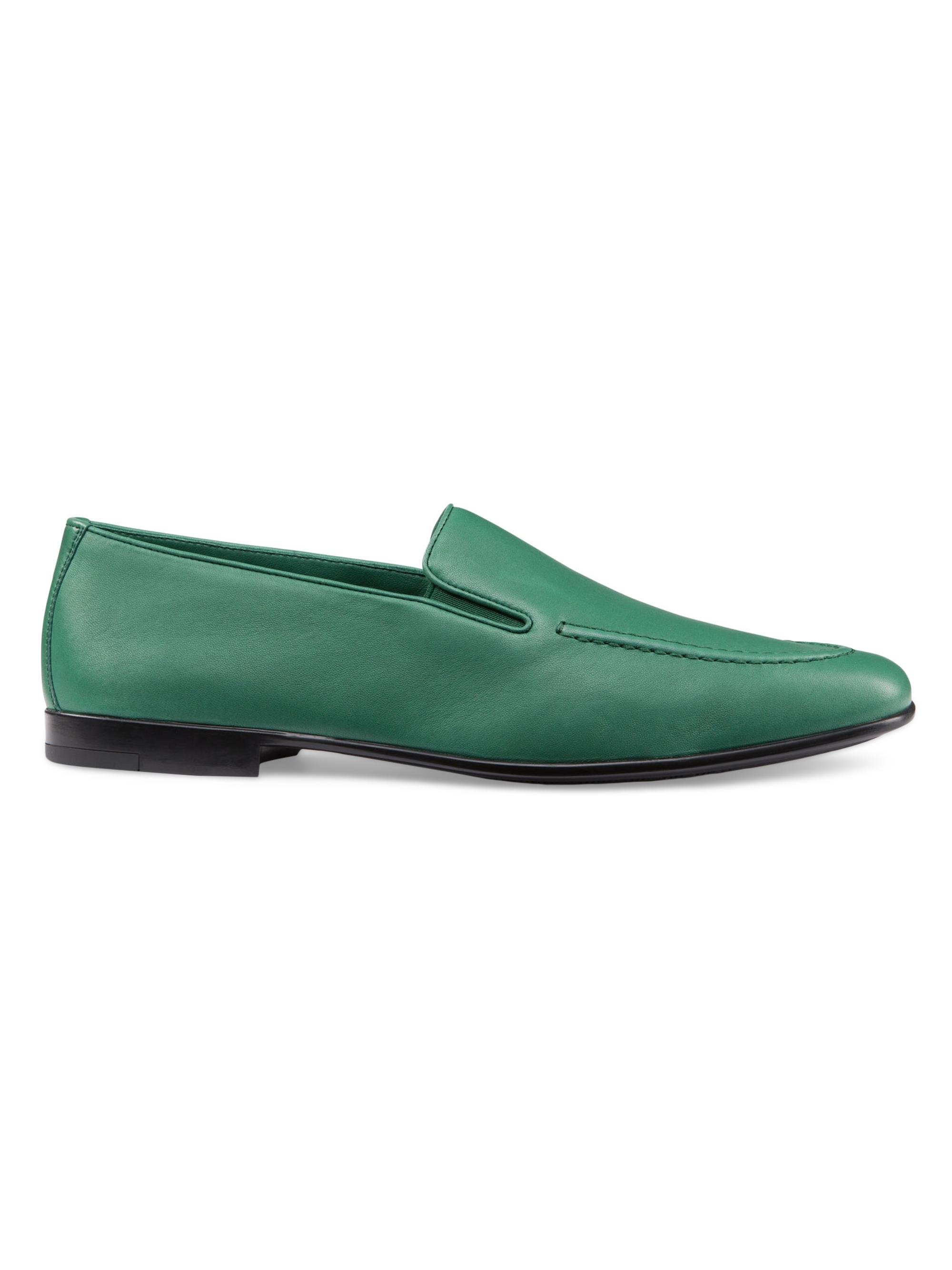 green emerald velvet dress Driving Moccasins main image 1