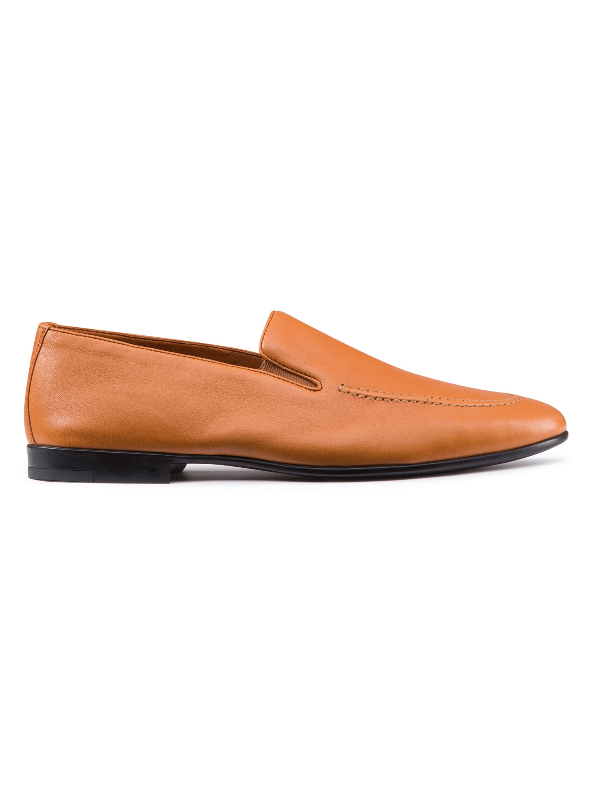 Stefano Ricci Men's Calfskin Leather Loafers - Medium Brown | Thumbnail 5