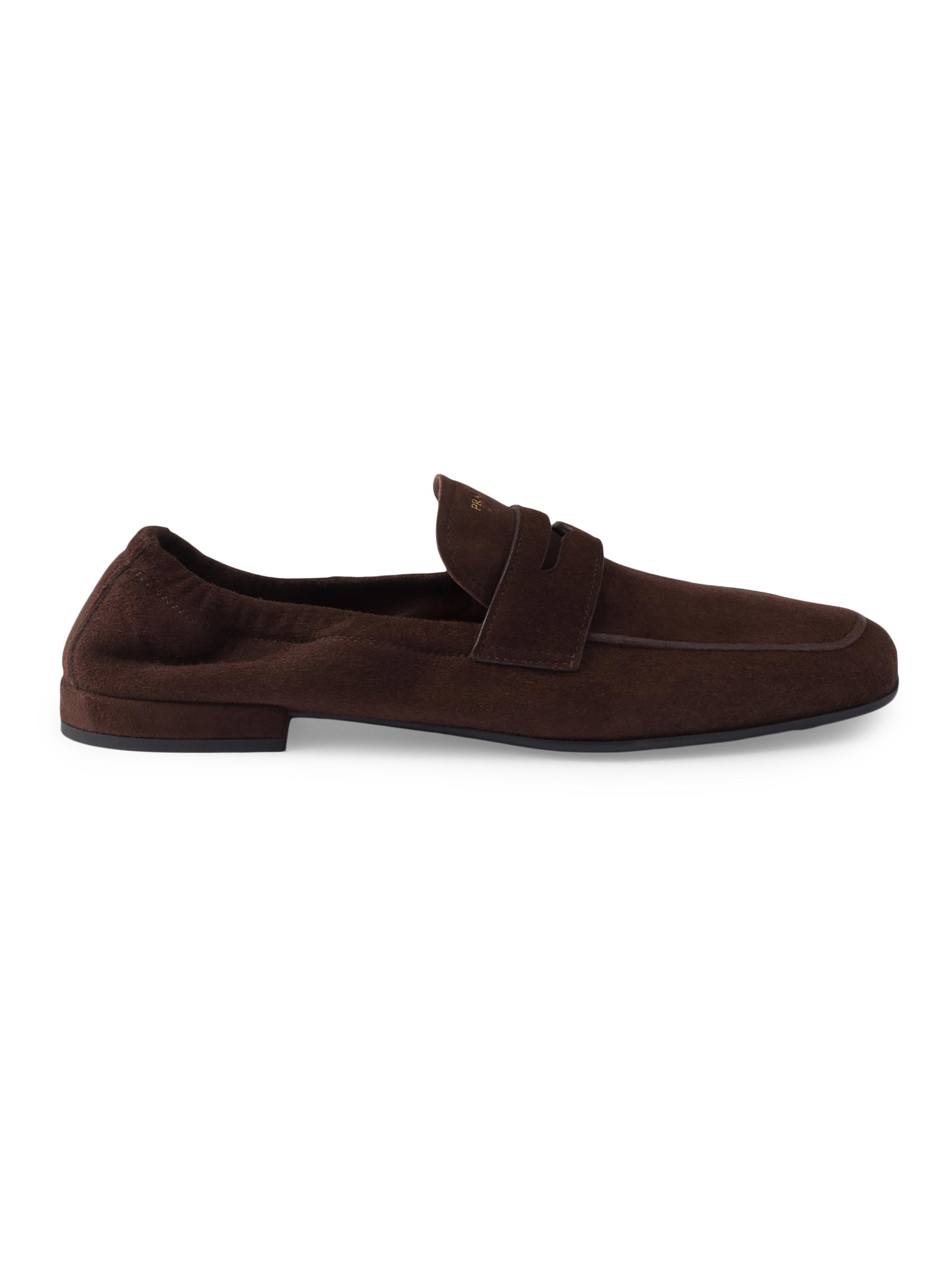Prada Women's Suede Loafers | Saks Fifth Avenue