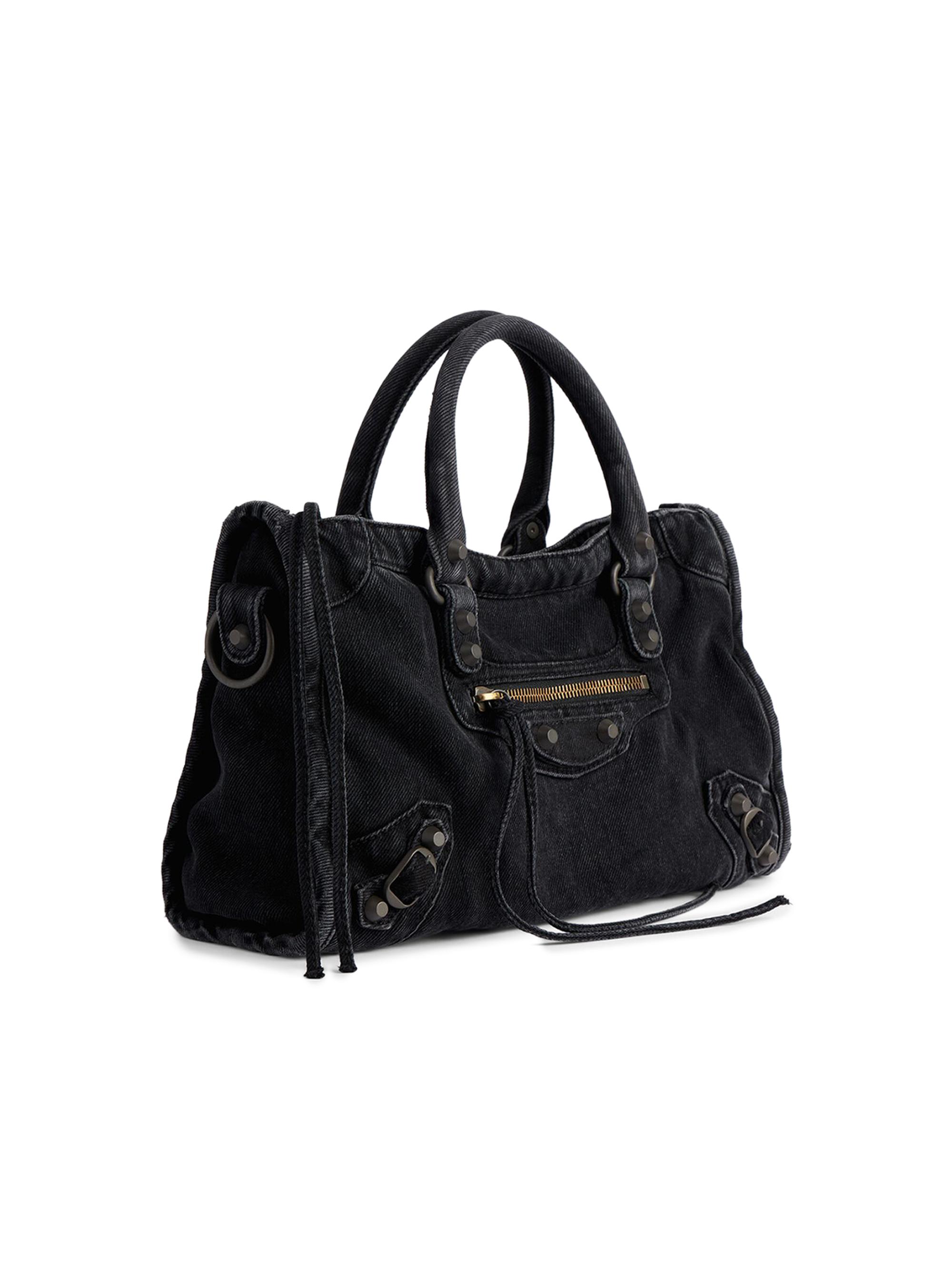 Balenciaga Le City Denim Top Handle Bag | Saks Fifth Avenue