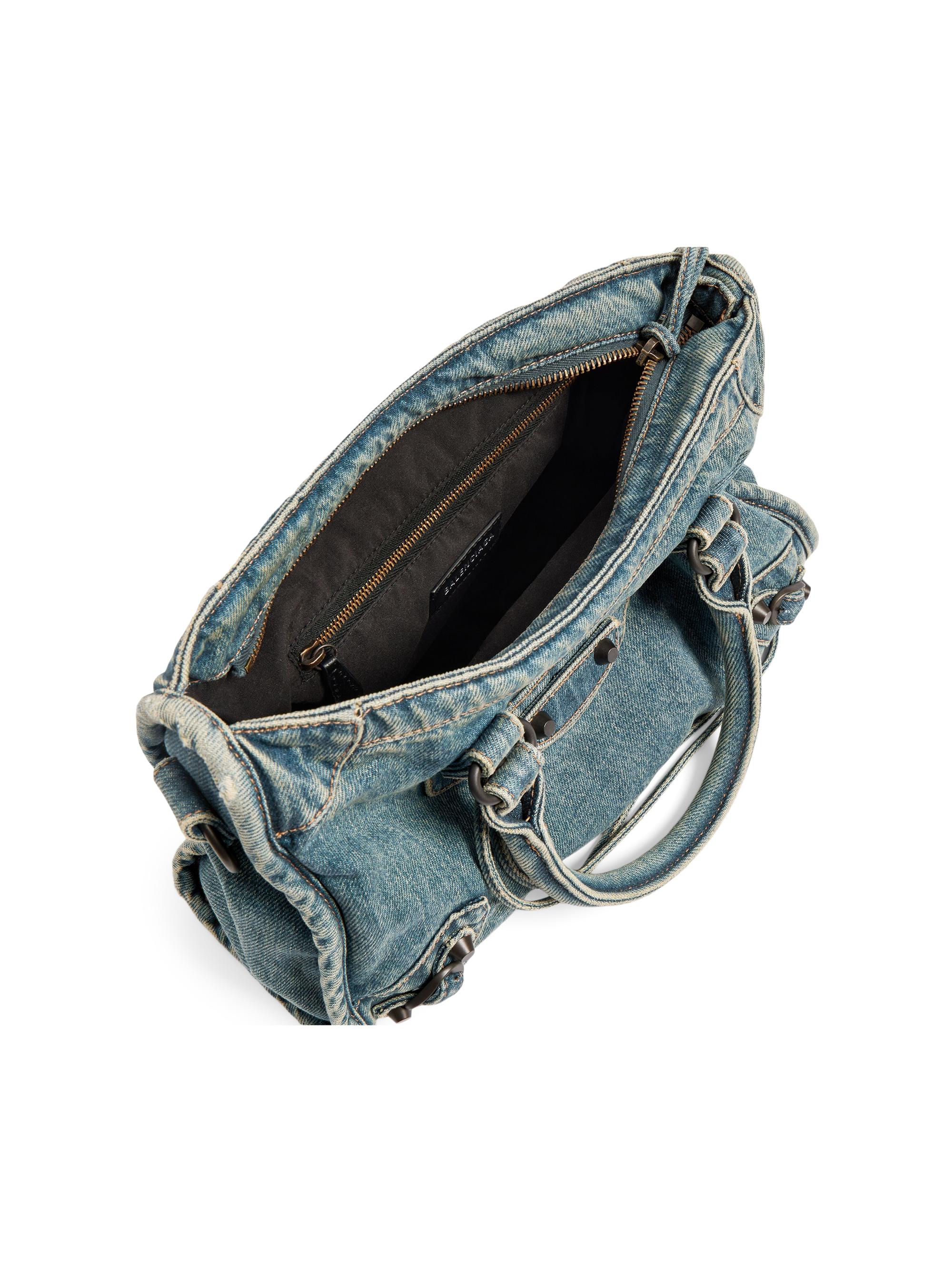 Balenciaga Le City Denim Top Handle Bag | Saks Fifth Avenue