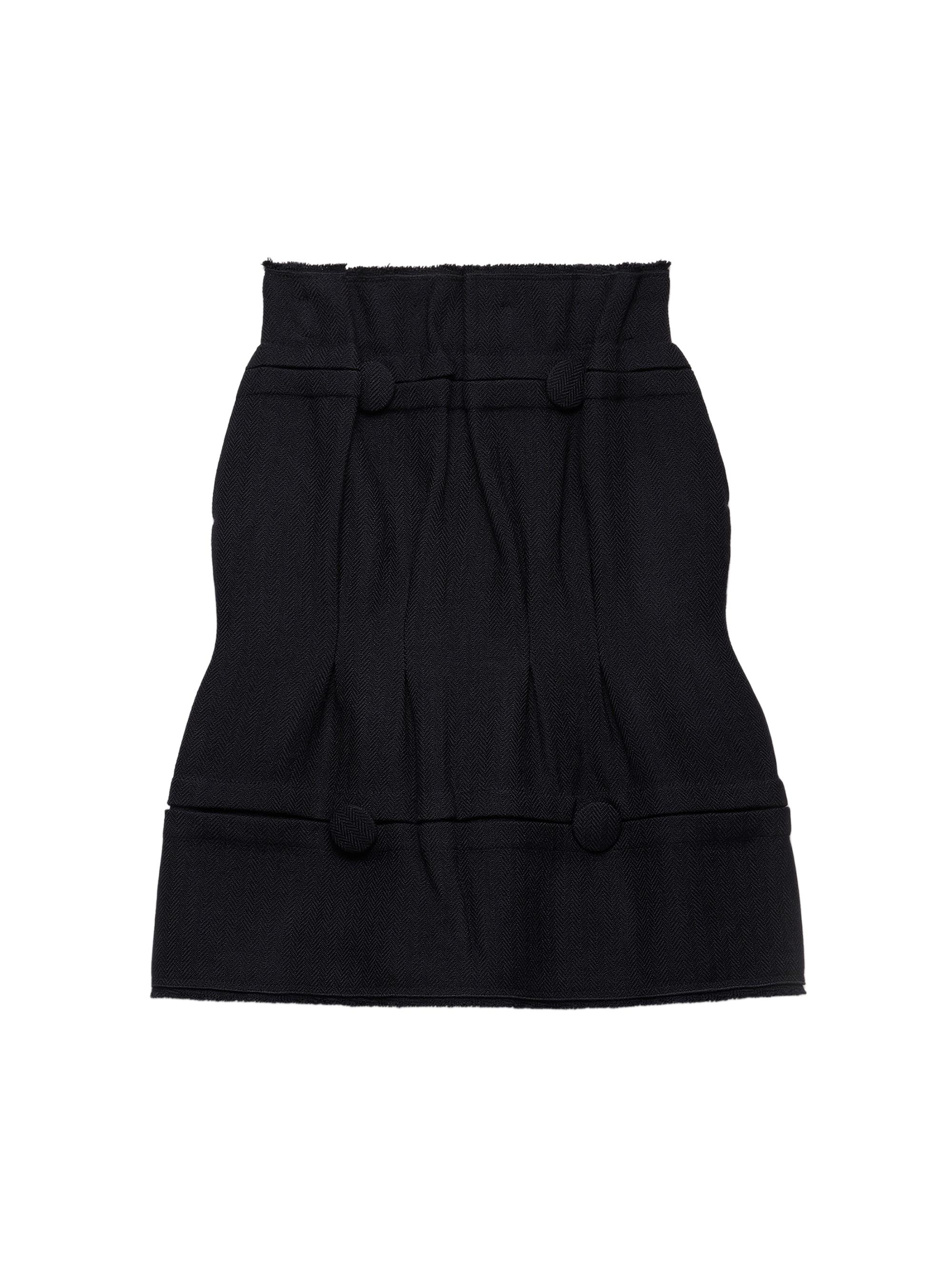 スカート PRADA nylon frill design skirt スカート PRADA nylon frill design skirt Prada Full Re-Nylon