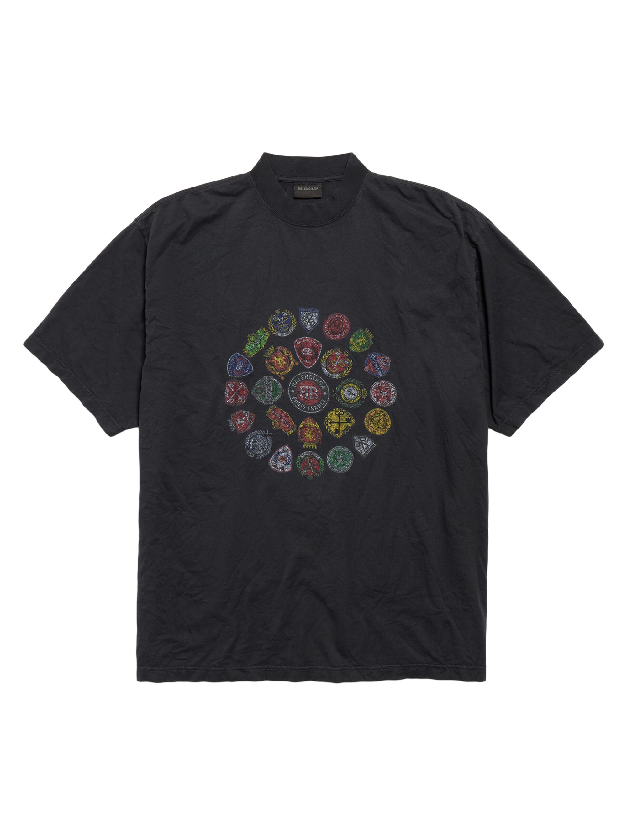 Balenciaga Unity Sports Icon Biker Oversized T-Shirt | Saks Fifth