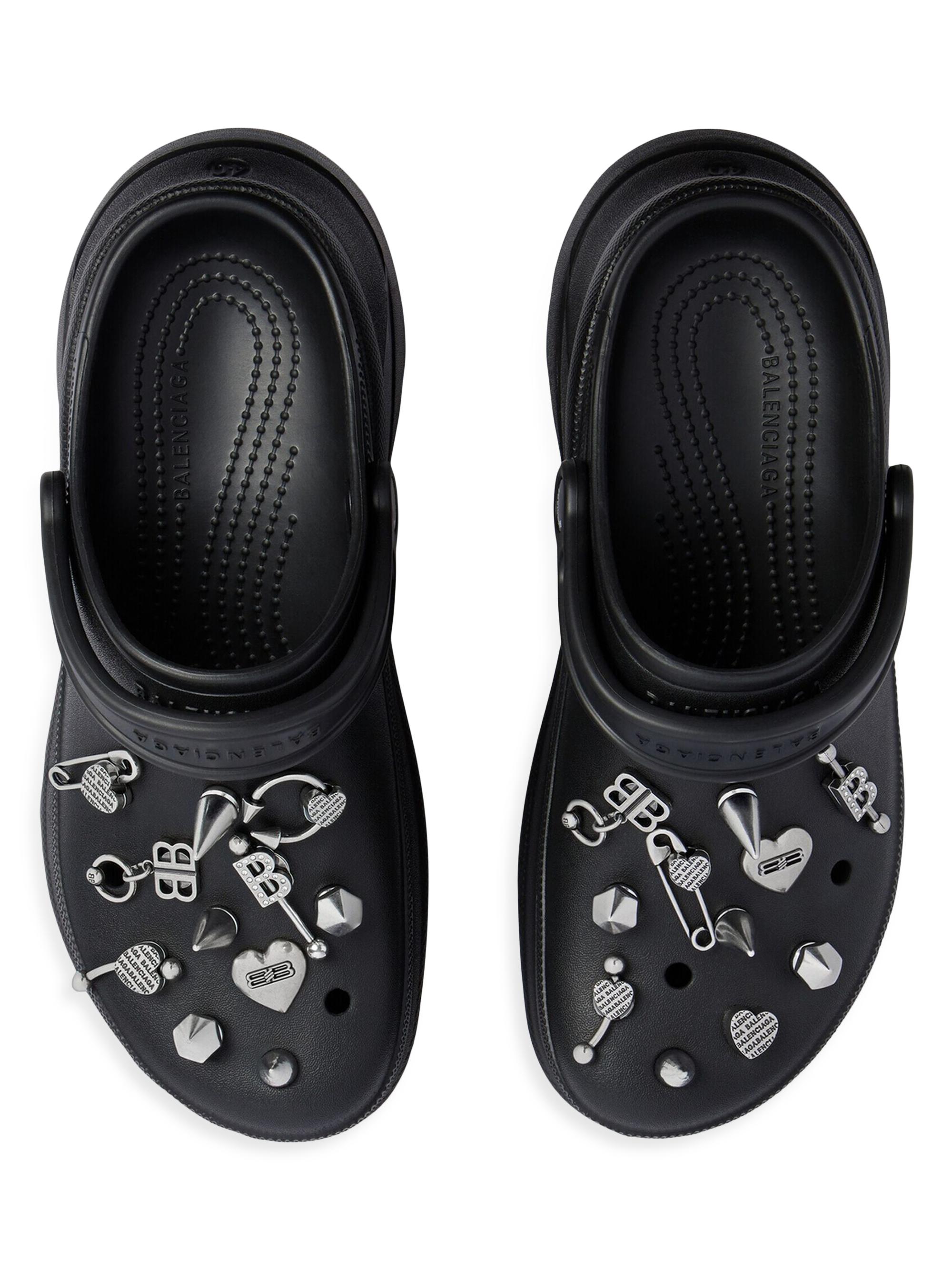 Balenciaga Crocs Mules Jibbitz | Saks Fifth Avenue