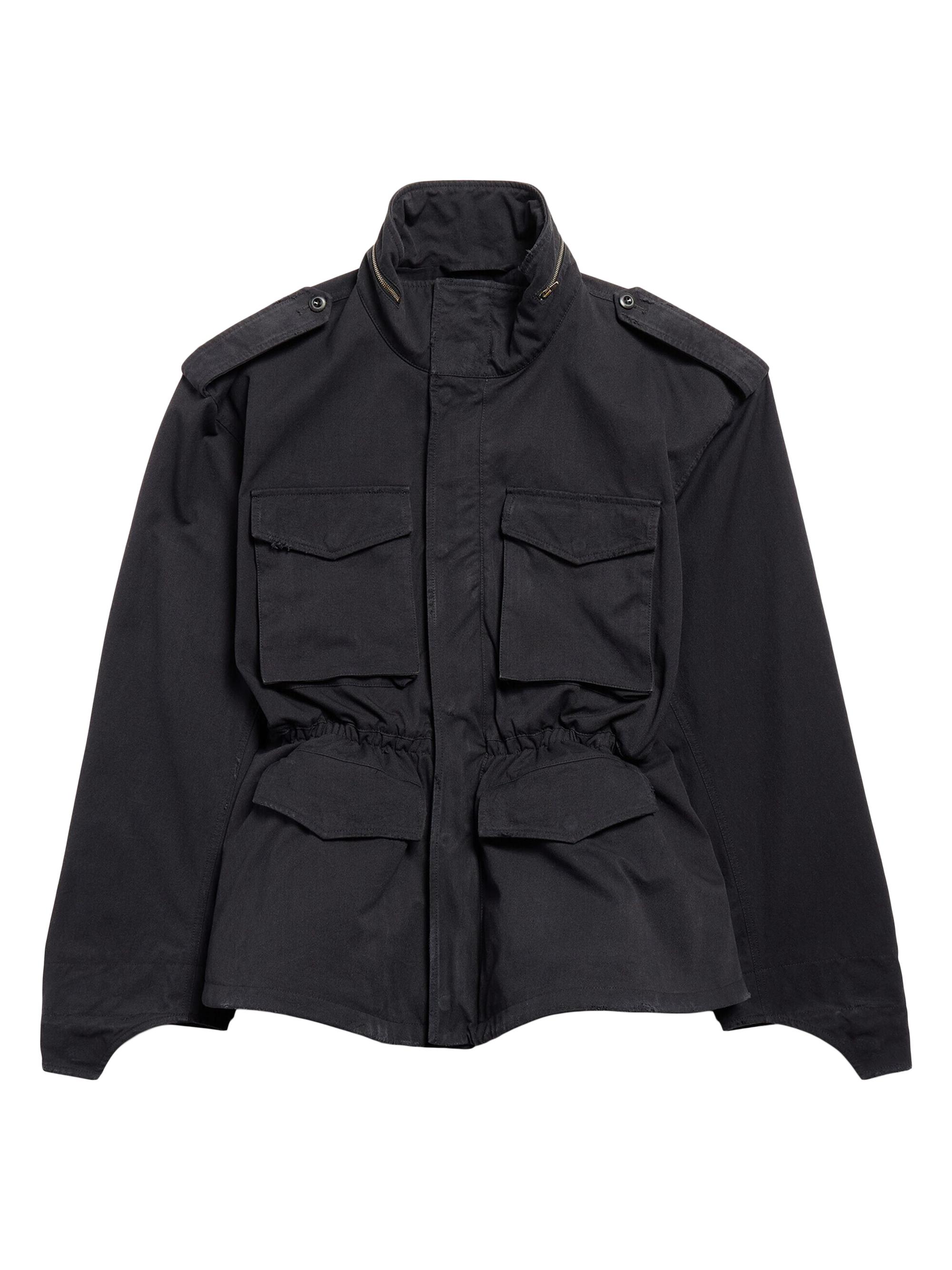 Balenciaga Women's Hourglass Parka - Black