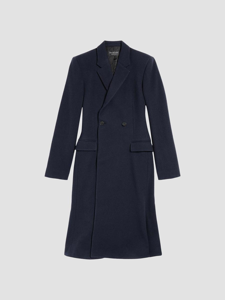 Balenciaga Godet Midi Coat | Saks Fifth Avenue