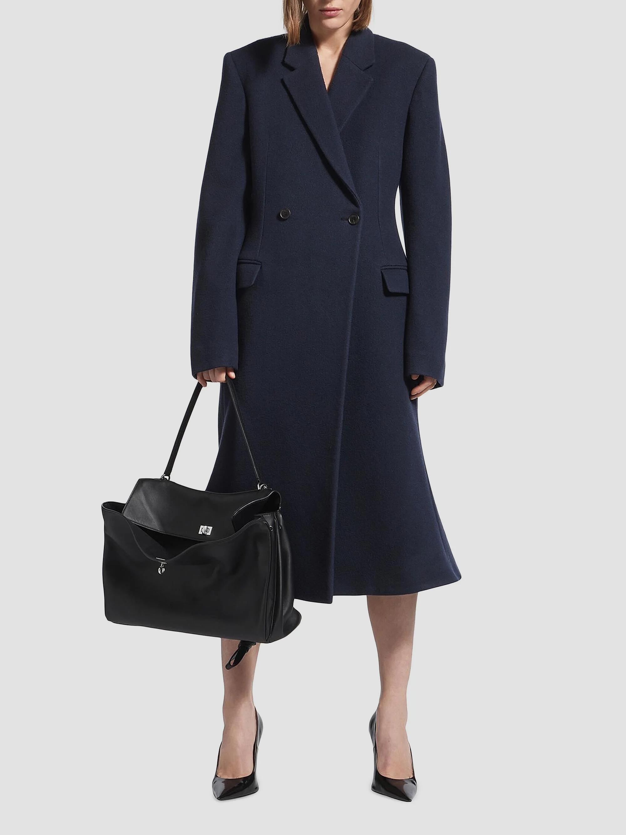 Balenciaga Godet Midi Coat | Saks Fifth Avenue