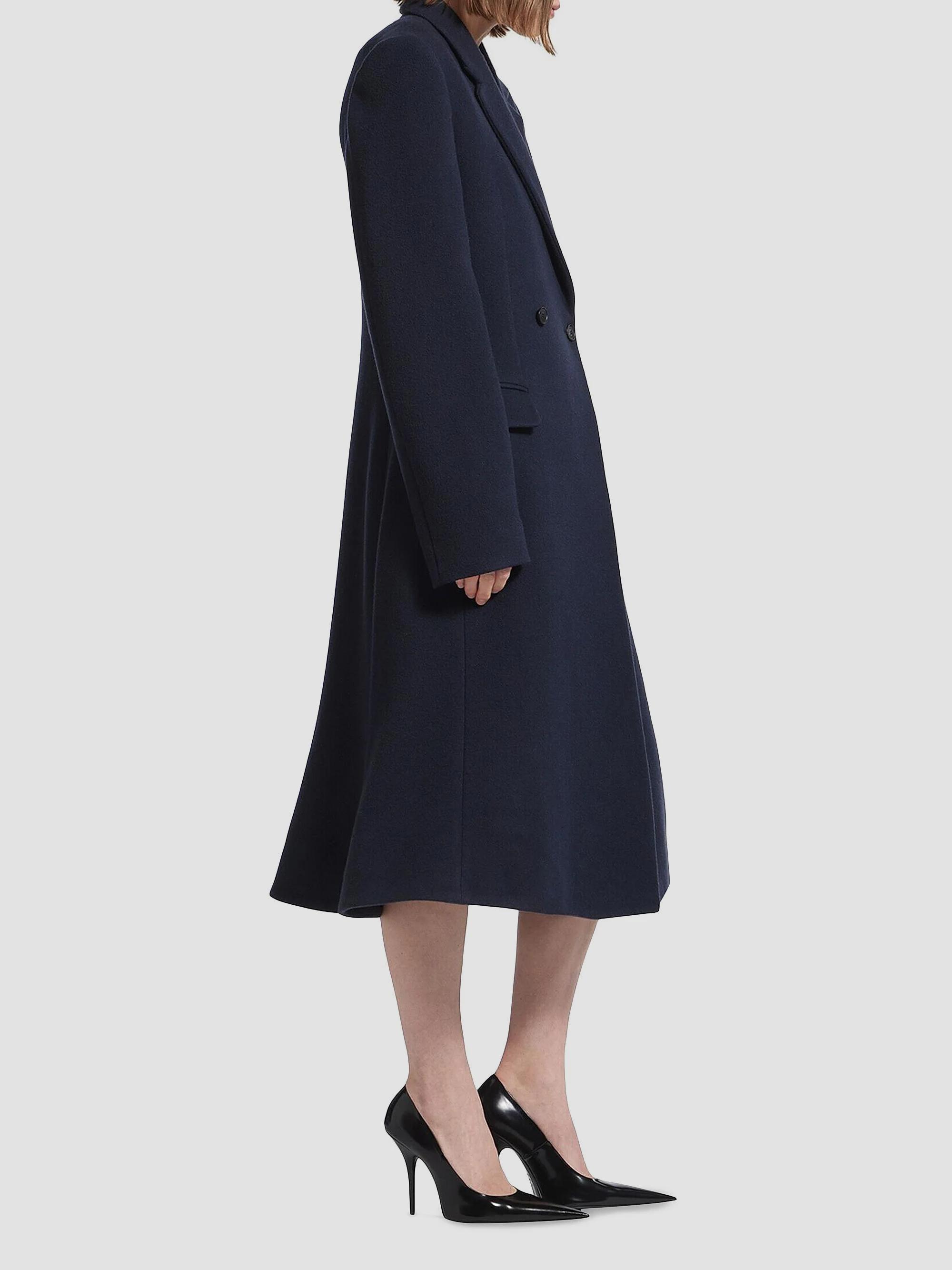 Balenciaga Godet Midi Coat | Saks Fifth Avenue